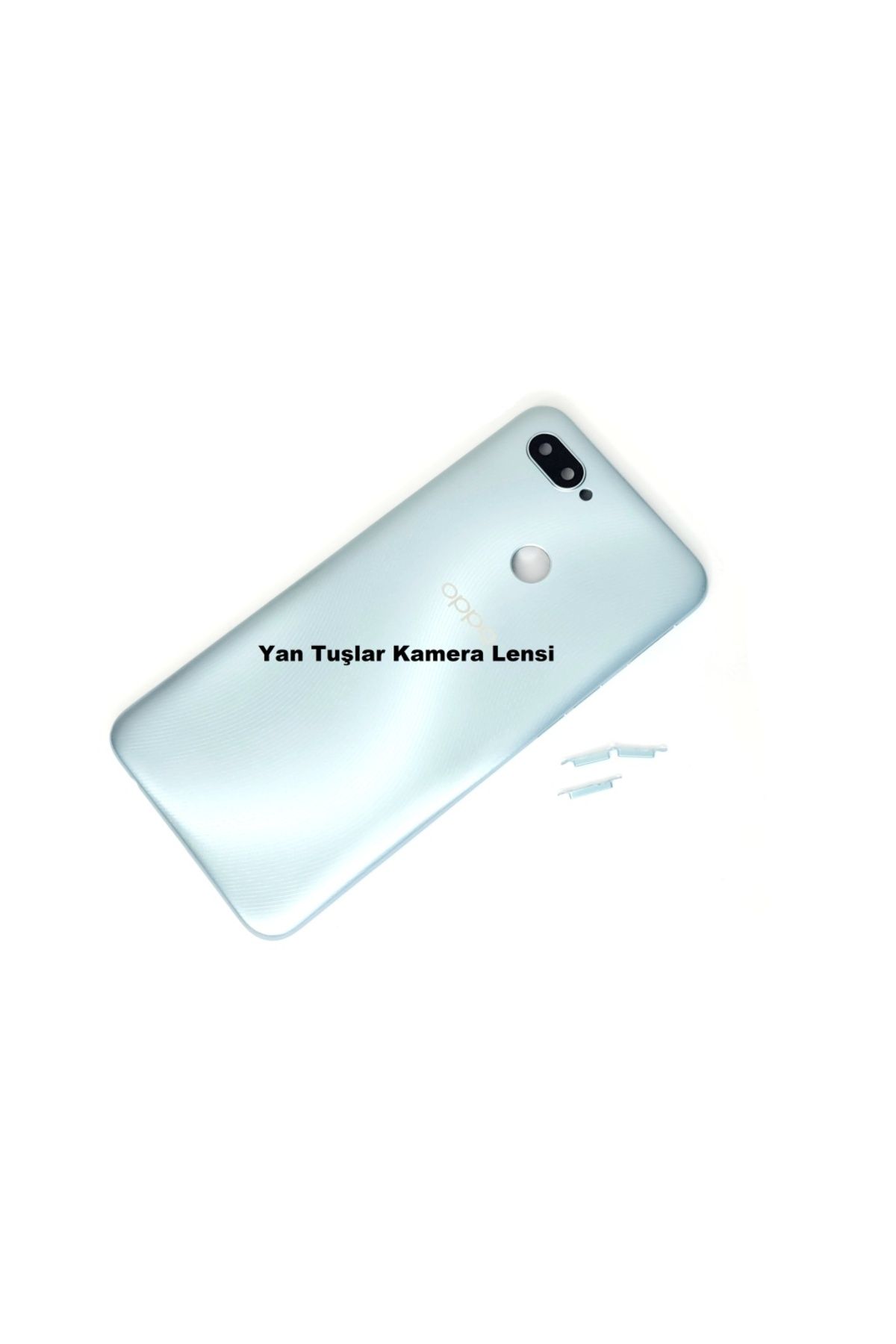 indirimplus Oppo A12 Kasa Arka Pil Batarya Kapağı GRİ