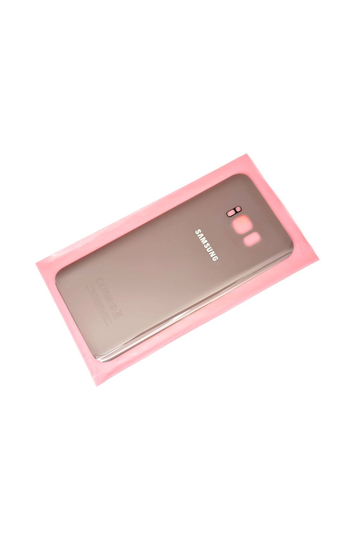 indirimplus Samsung Galaxy S8 Plus Arka Pil Batarya Kapağı (CAM) ROSE GOLD