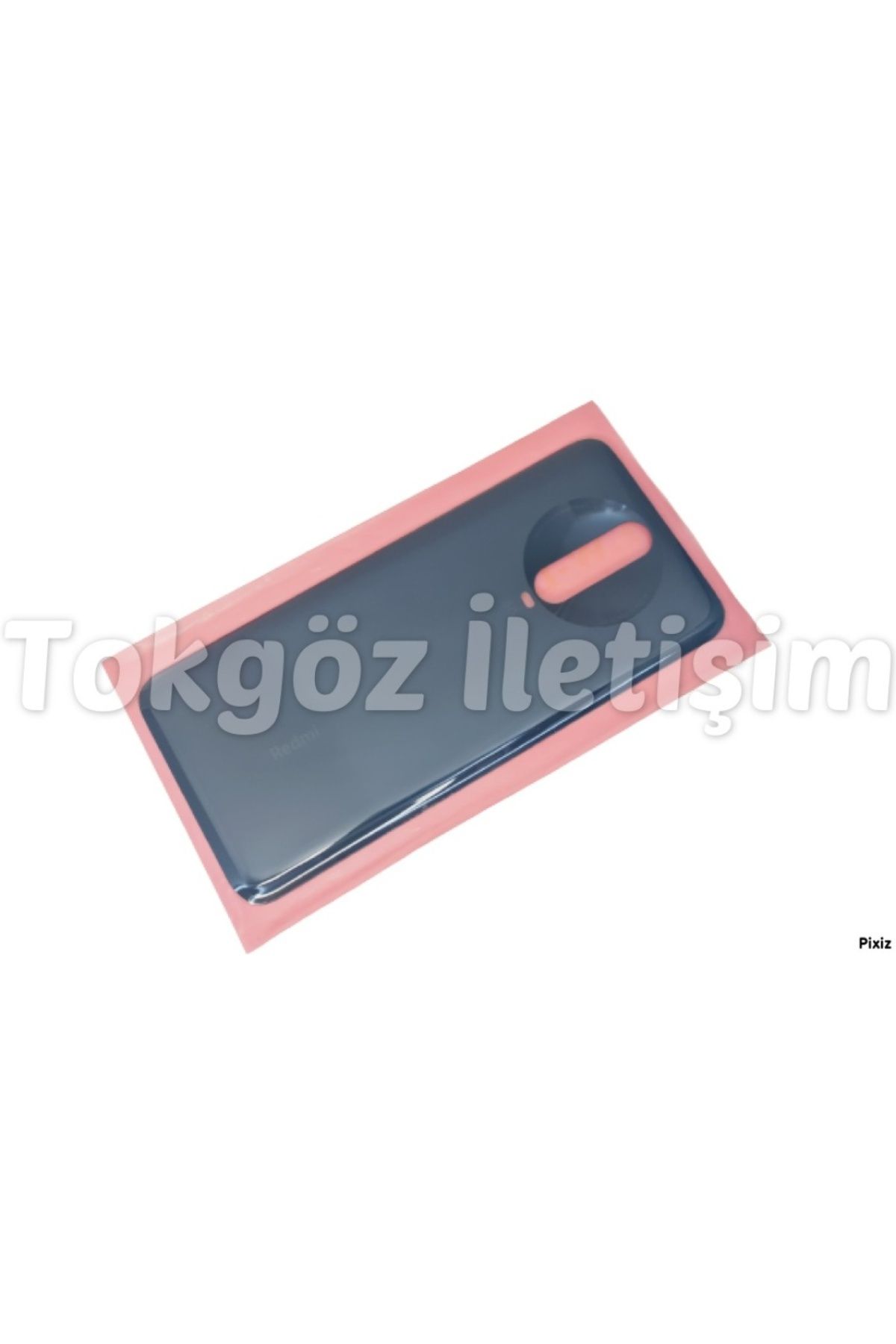 indirimplus Xiaomi Redmi K30 Arka Kapak Pil Kapağı (CAM) SİYAH