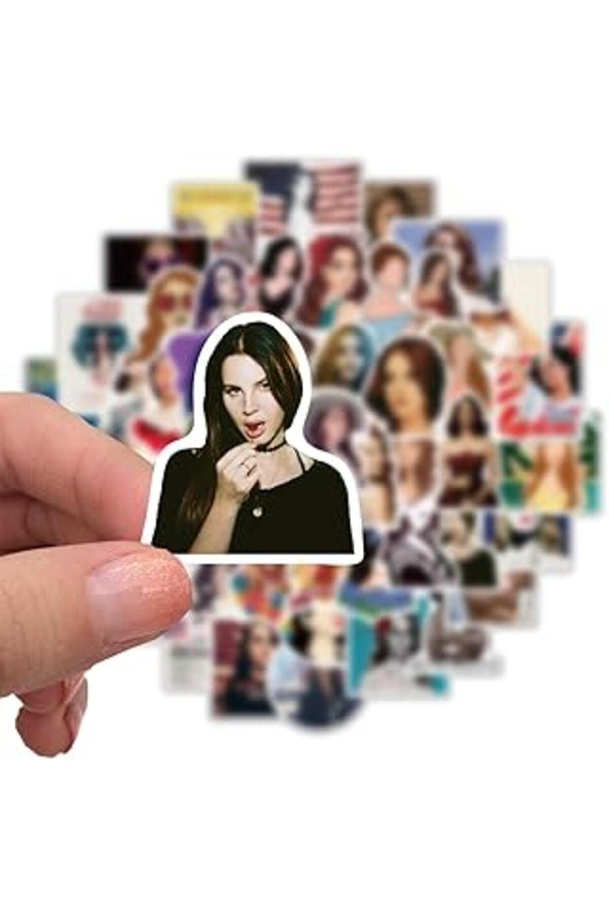 Qedii Ms Major Selection Lana Del Rey Laptop Notebook Tablet Sticker Seti