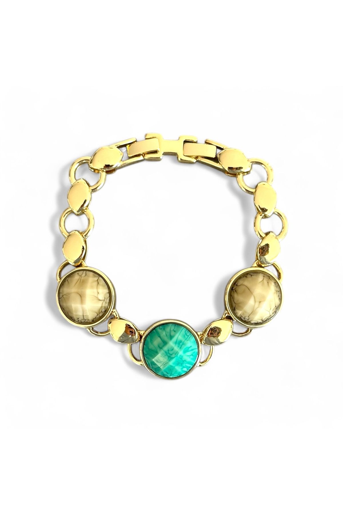 MONADAS BIJOU Gabby 14K Rodyum Kaplama Bileklik