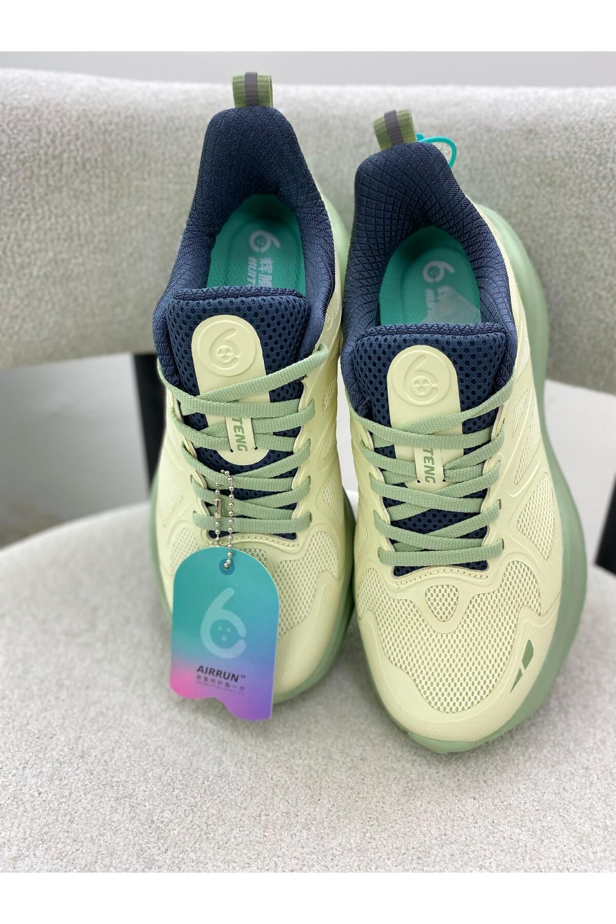 MARCOMEN Kadın İthal Spor Sneaker | Açık Sarı