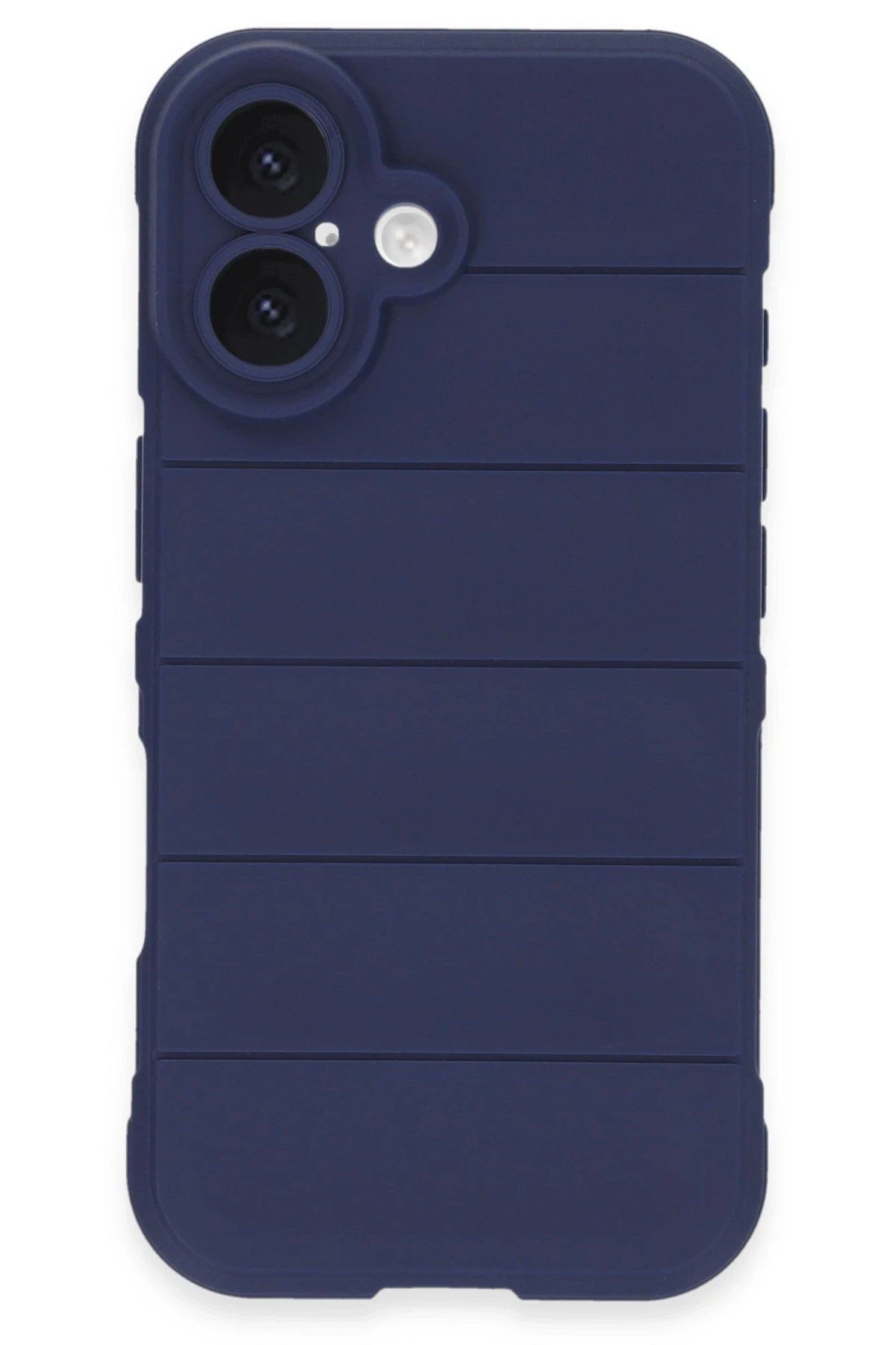Toptan Bulurum iPhone 16 Kılıf Optimum Silikon - Lacivert