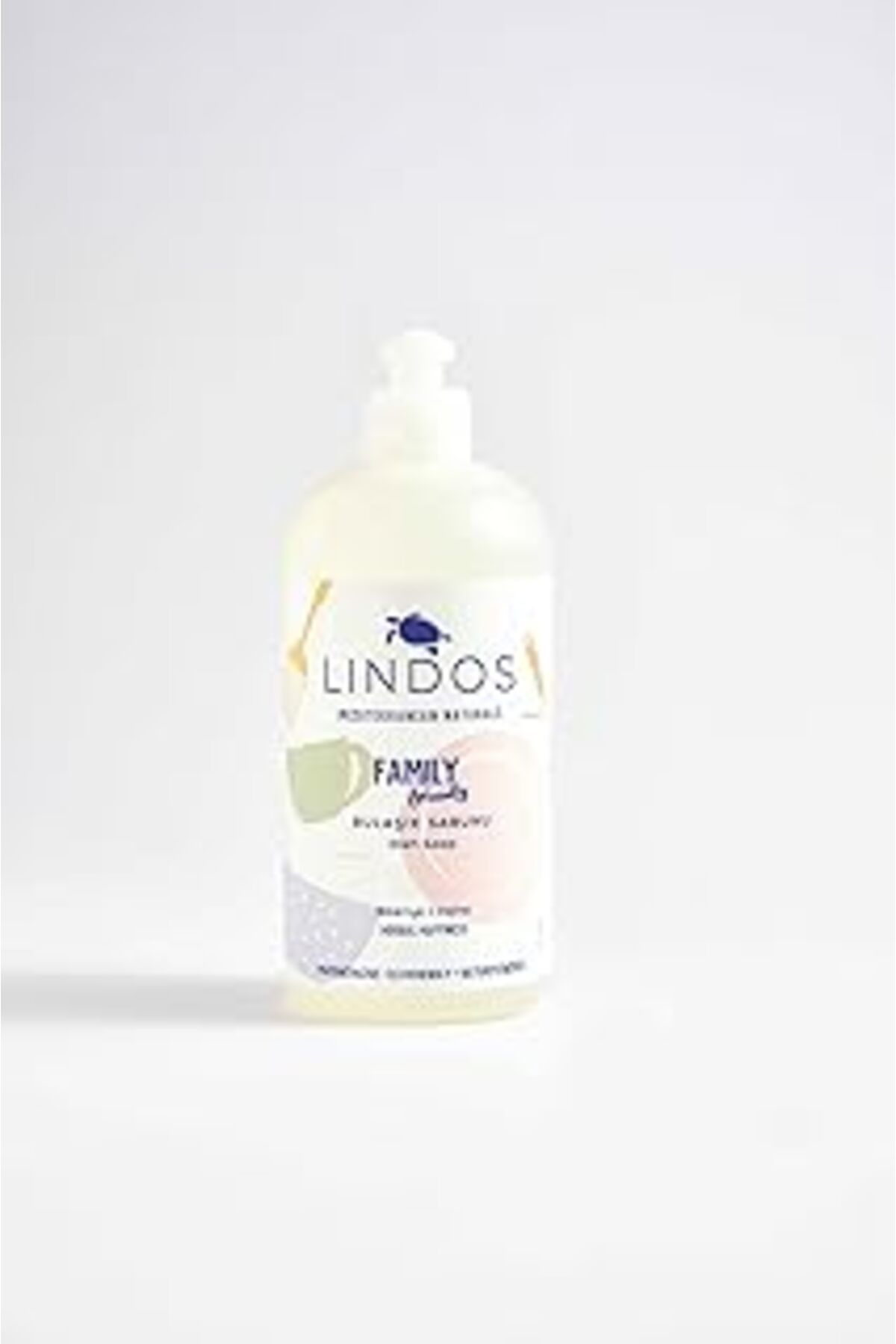 Pazarcan Lindos - Doğal Elde Bulaşık Sabunu (Biberiye & Defne, 600 Ml)