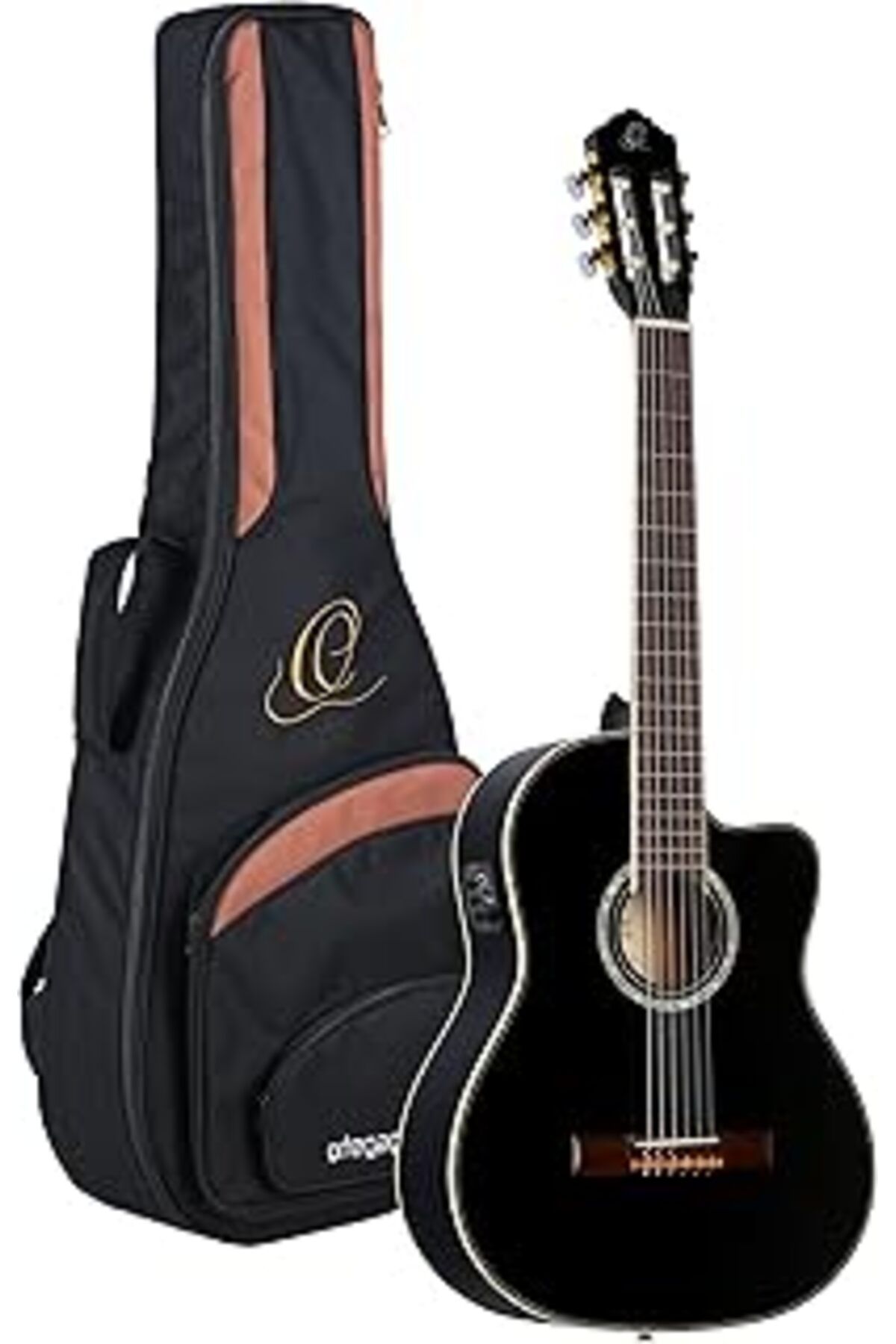 Pazarcan Ortega Guitars Rce141Bk Elektro Klasik Gitar (Siyah)