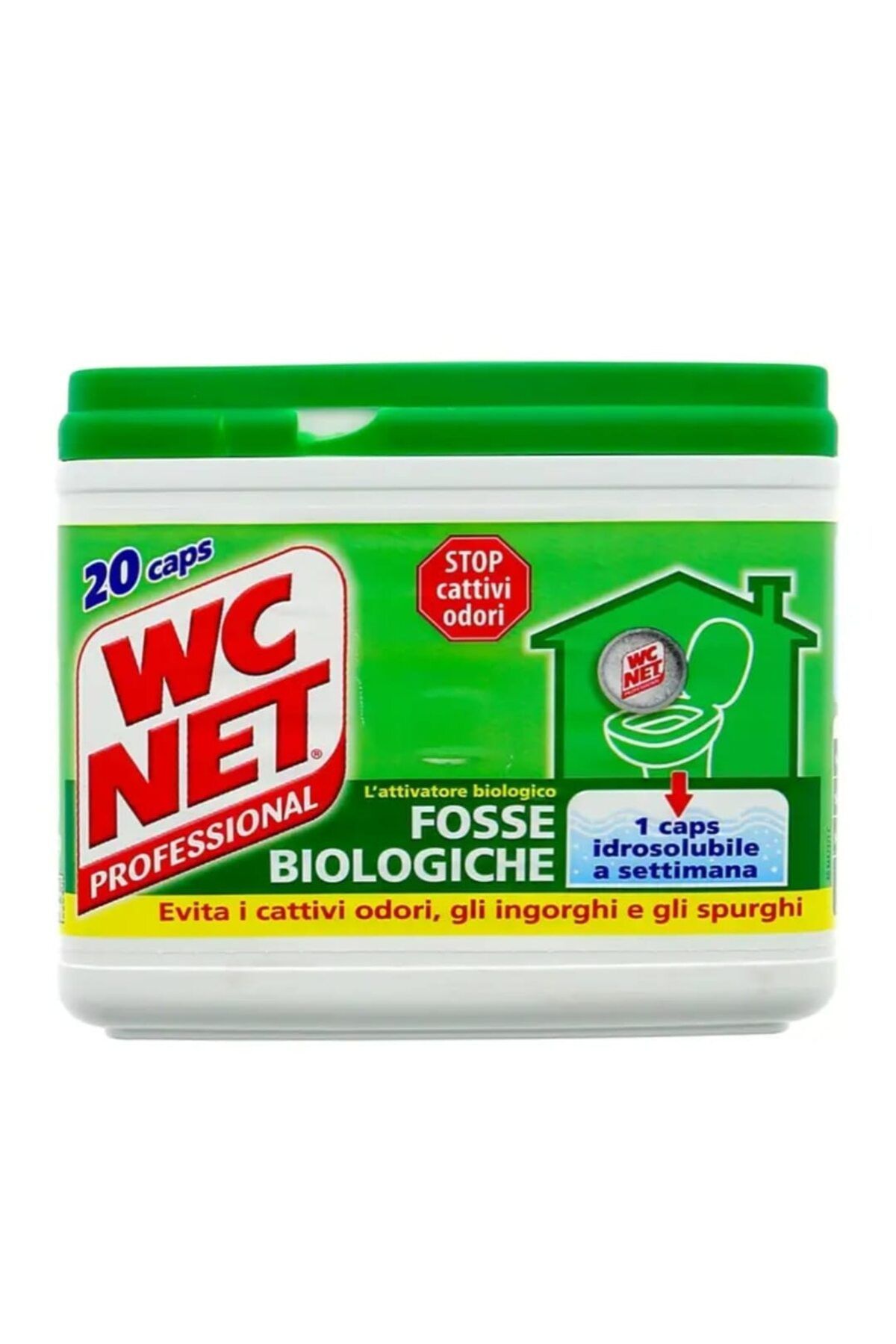 WC NET-Set Capsule Hidrosolubile Septice Pentru Fose Biologice Wc Net 20 buc 4