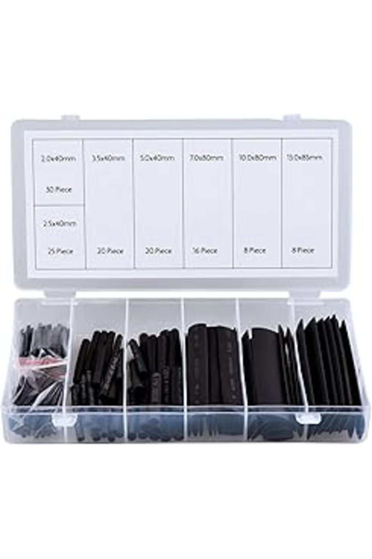 Qedii Rolson 61299 127 Pc Heat Shrink Wrap Assortment