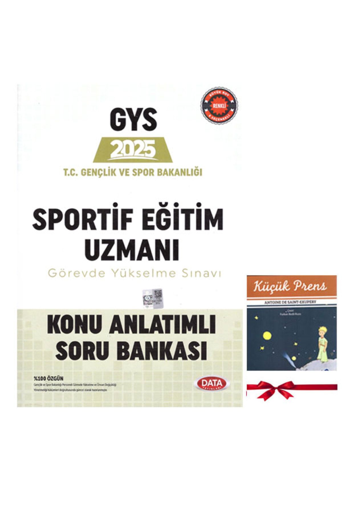 Data Yayınları 2025 GYS Gençlik ve Spor Bakanlığı Sportif Eğitim Uzmanı Görevde Yükselme Sınavı Hazırlık Kitabı