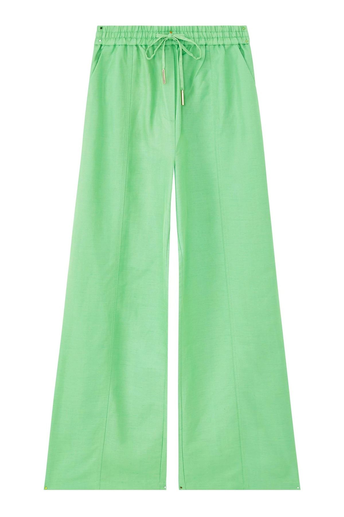 Acler Bonython Pants, Geniş Paça Yüksek Bel Pantolon