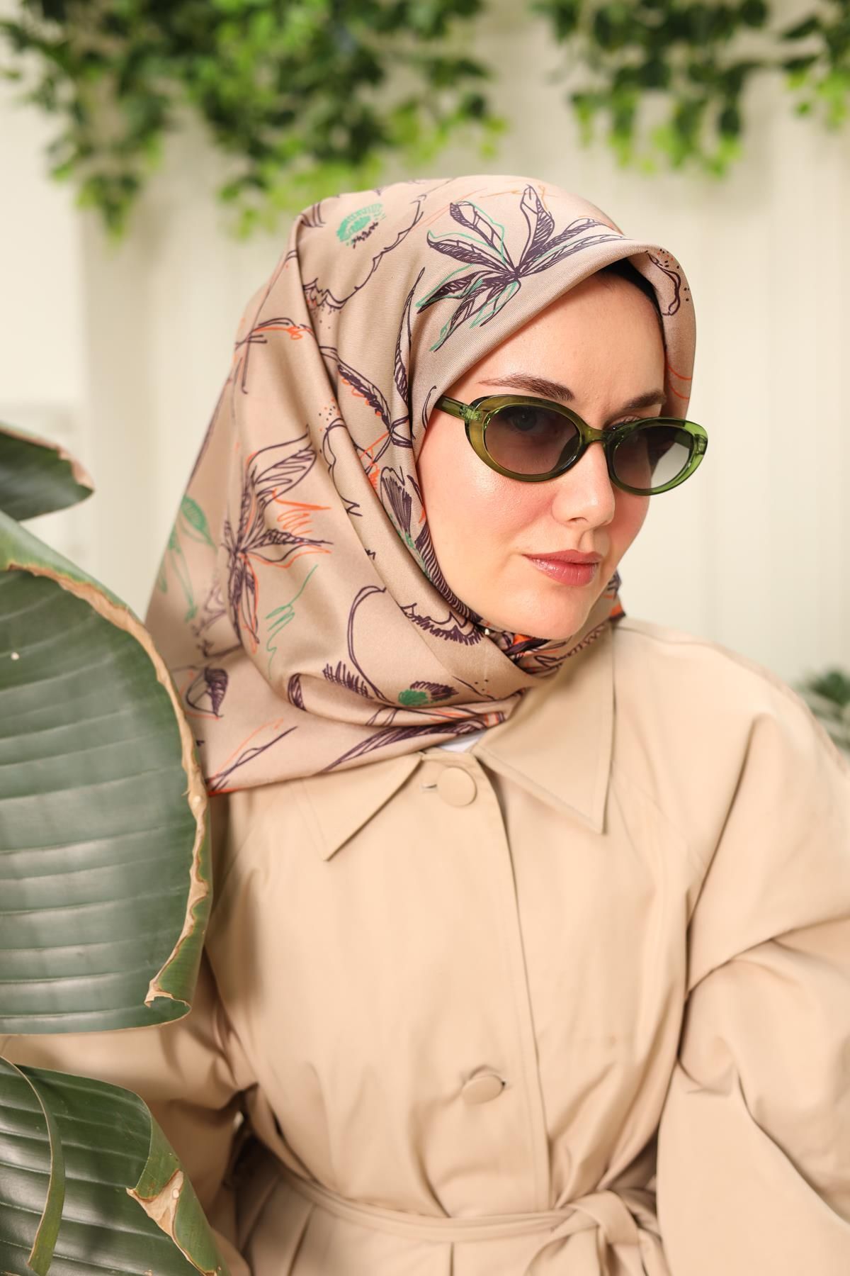 Silk Home-Twill Silk Scarf 11433 - 02 5