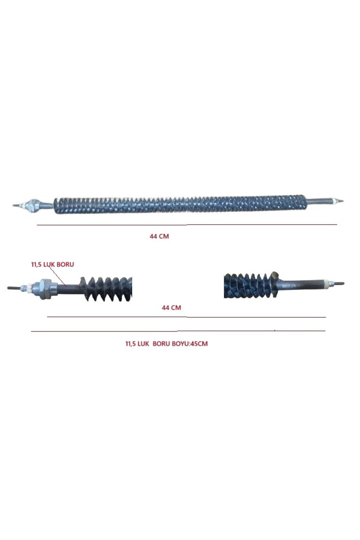Universal SERPANTİN REZİSTANS DÜZ 44CM Q:11,5 750W (DEMİRE DEMİR)