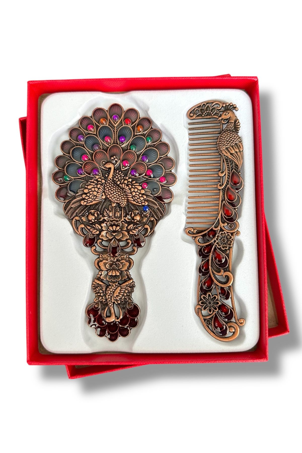 Della Pianto Kutulu Tarak Seti , Şık metal tasarım 15x12