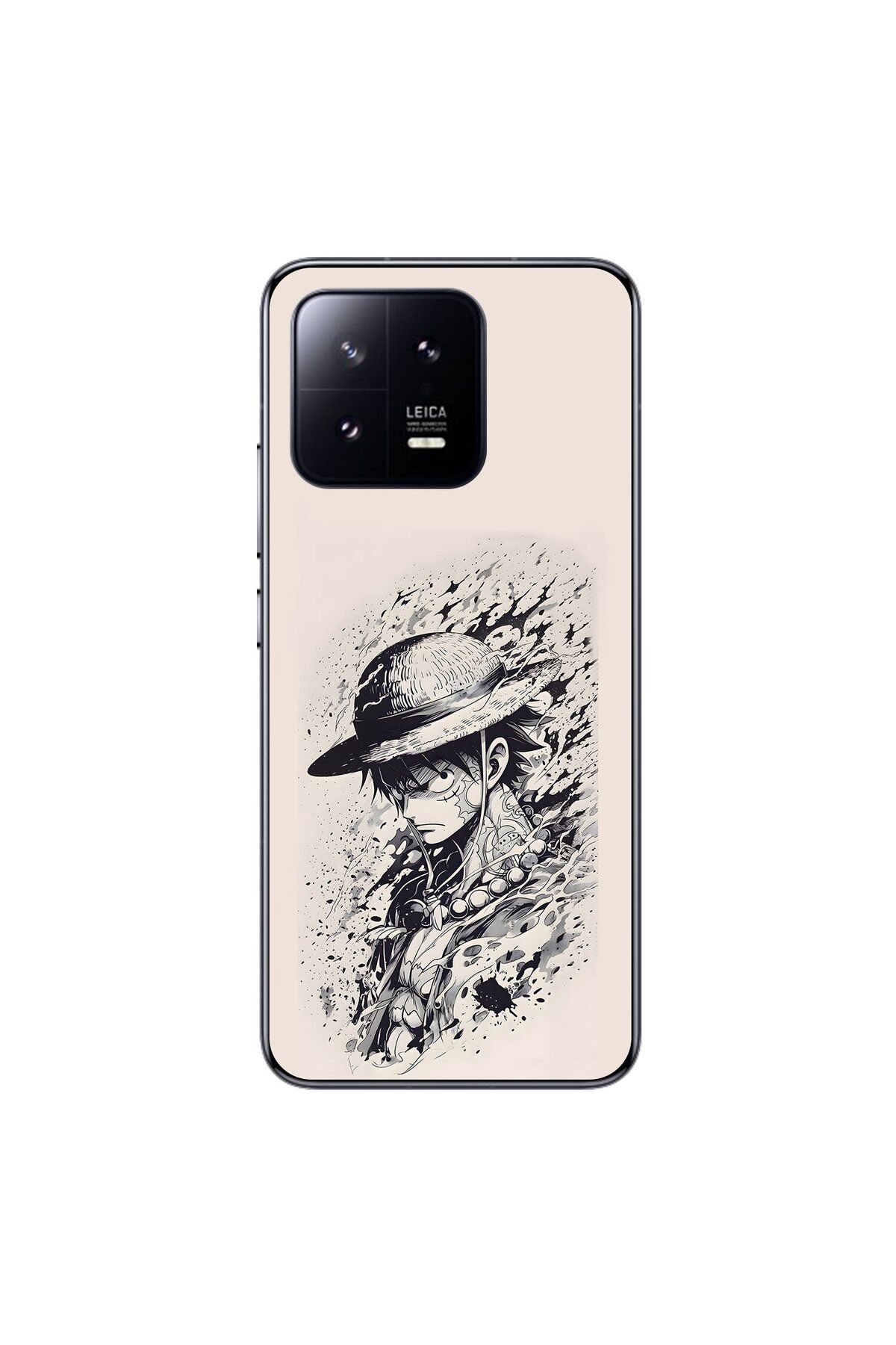 Dali Design Xiaomi Mi 13 Uyumlu Şeffaf Kılıf One Piece 1 Tasarımlı