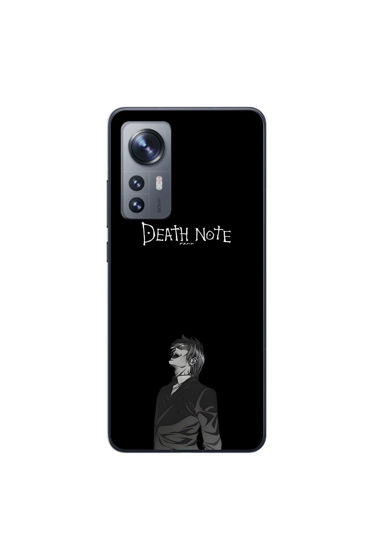 Dali Design Xiaomi Mi 12 Pro Uyumlu Şeffaf Kılıf Death Note 1 Tasarımlı