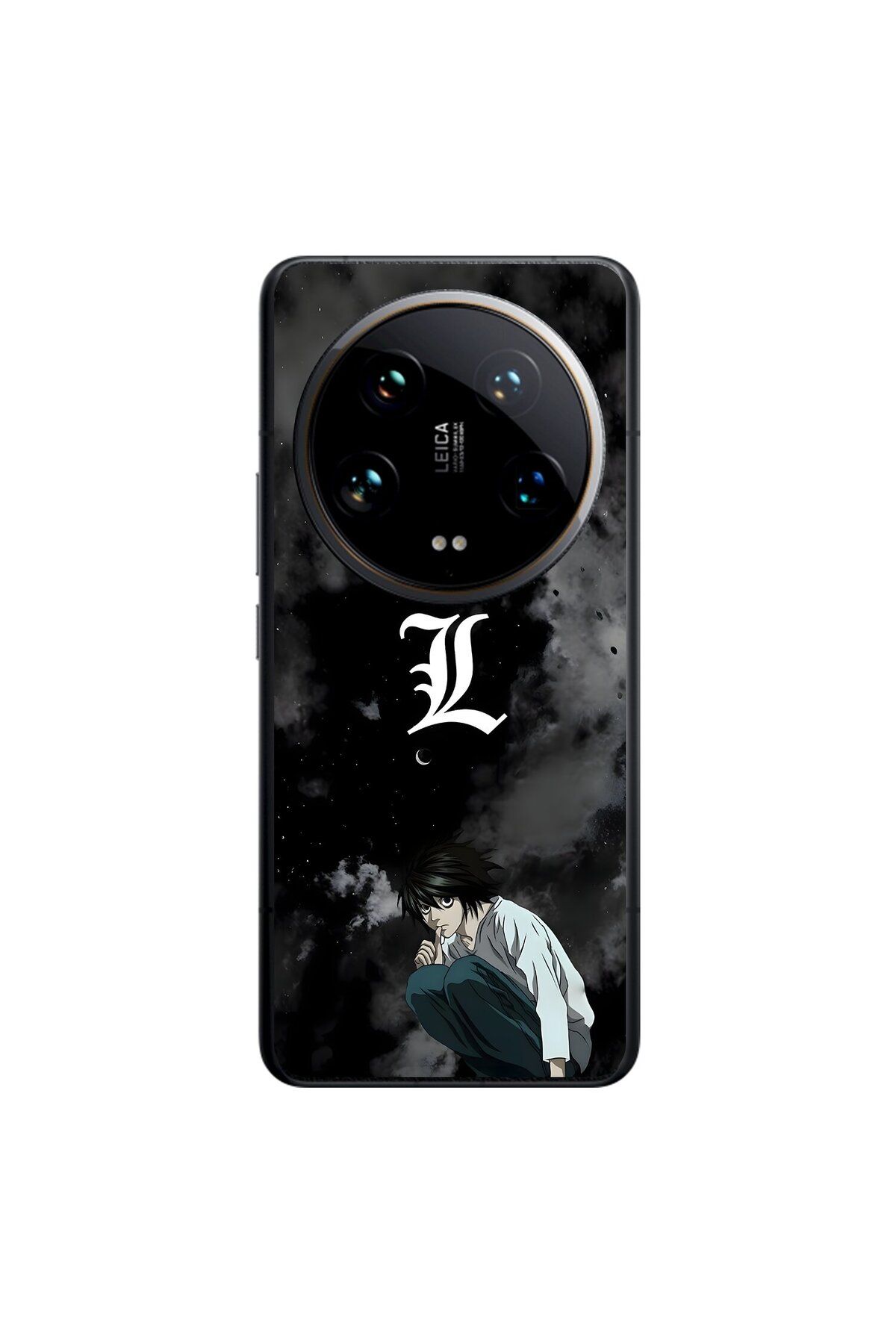 Dali Design Xiaomi Mi 14 Ultra Uyumlu Şeffaf Kılıf Death Note 2 Tasarımlı