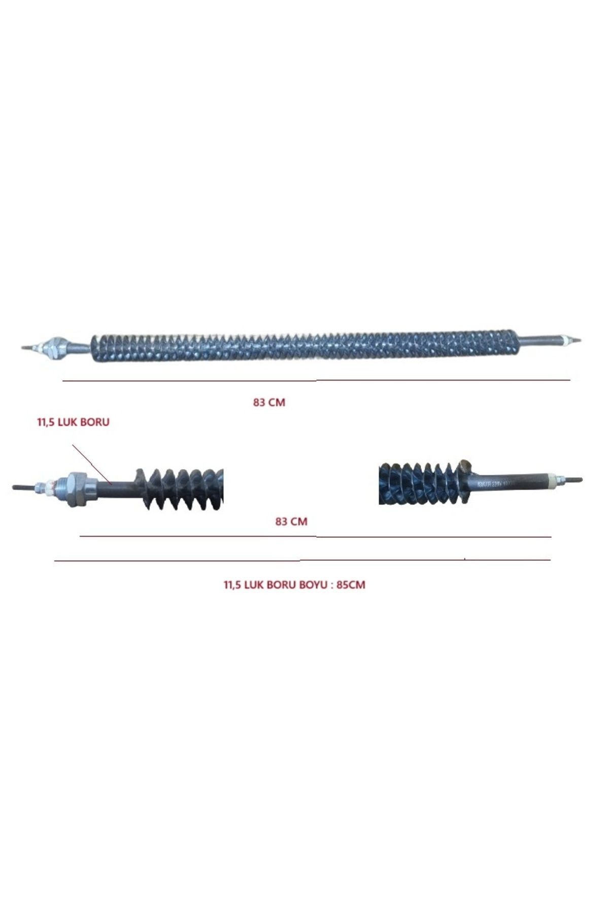 Universal SERPANTİN REZİSTANS DÜZ 83CM Q:11,5 (DEMİRE DEMİR)