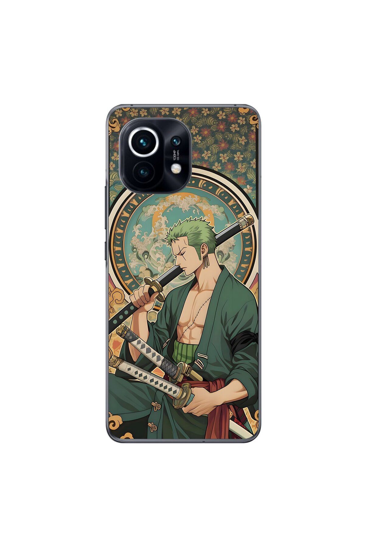 Dali Design Xiaomi Mi 11 Uyumlu Şeffaf Kılıf One Piece 3 Tasarımlı