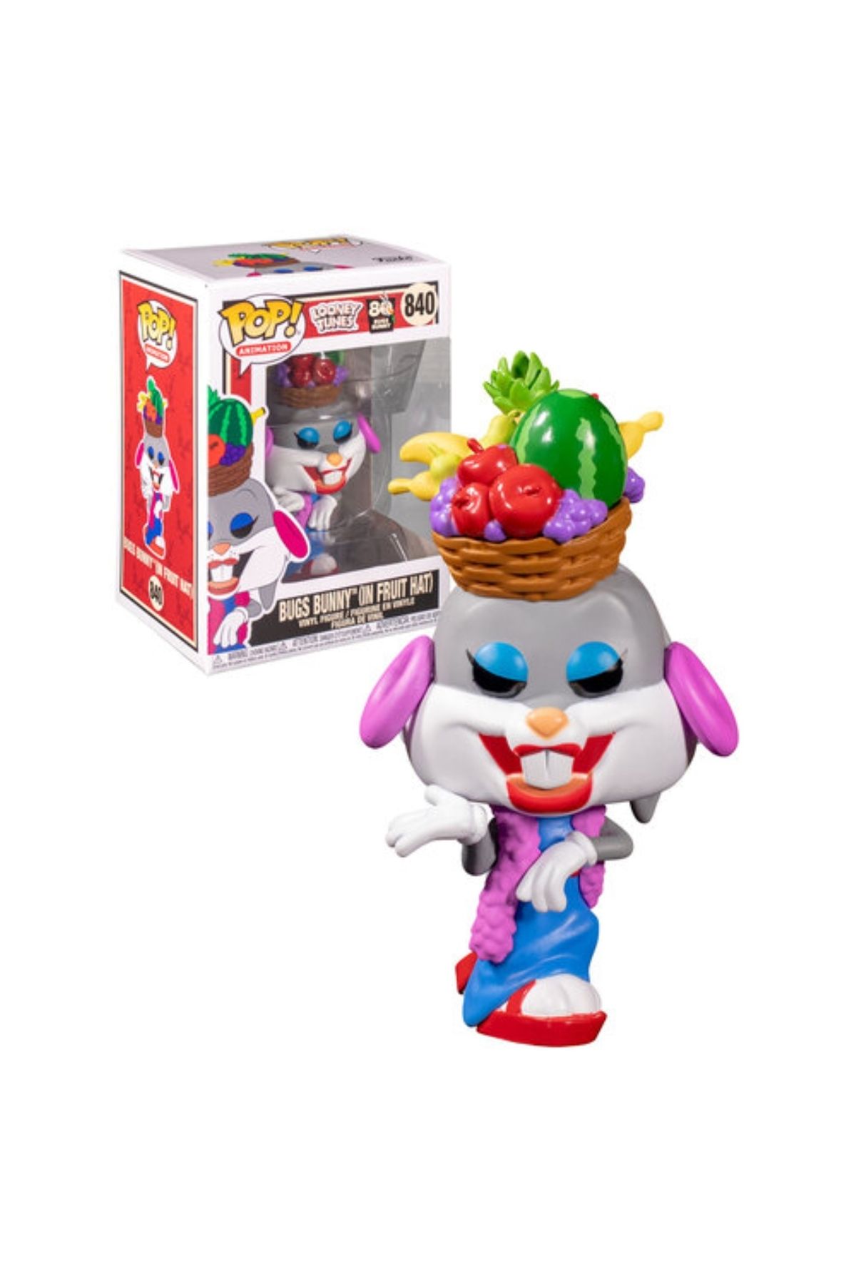 Funko Pop! Animation Looney Tunes #840 Bugs Bunny (In Fruit Hat) POP! Vinyl