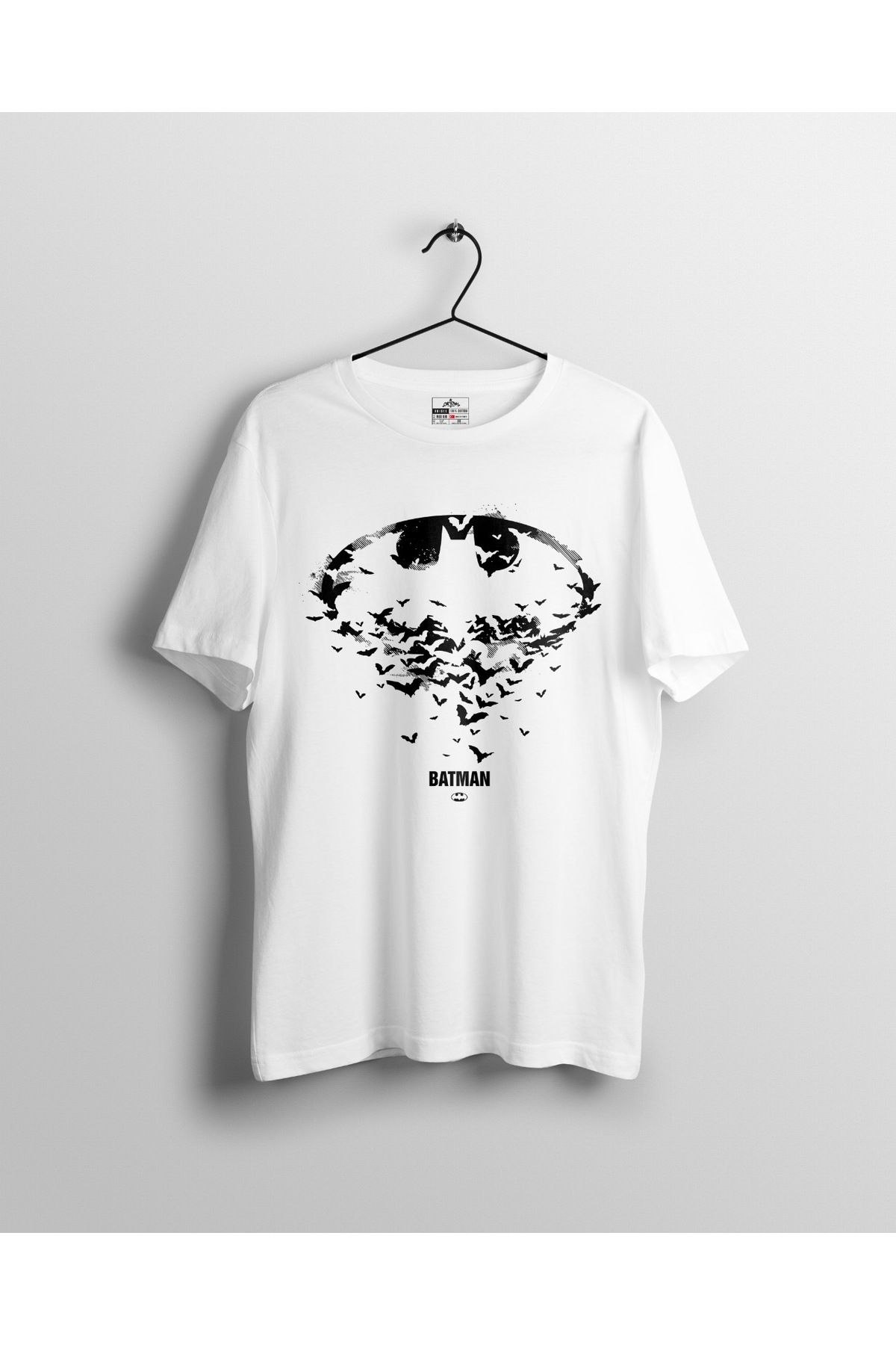 Ct Erkek Oversize Baskılı T-Shirt - Batman III