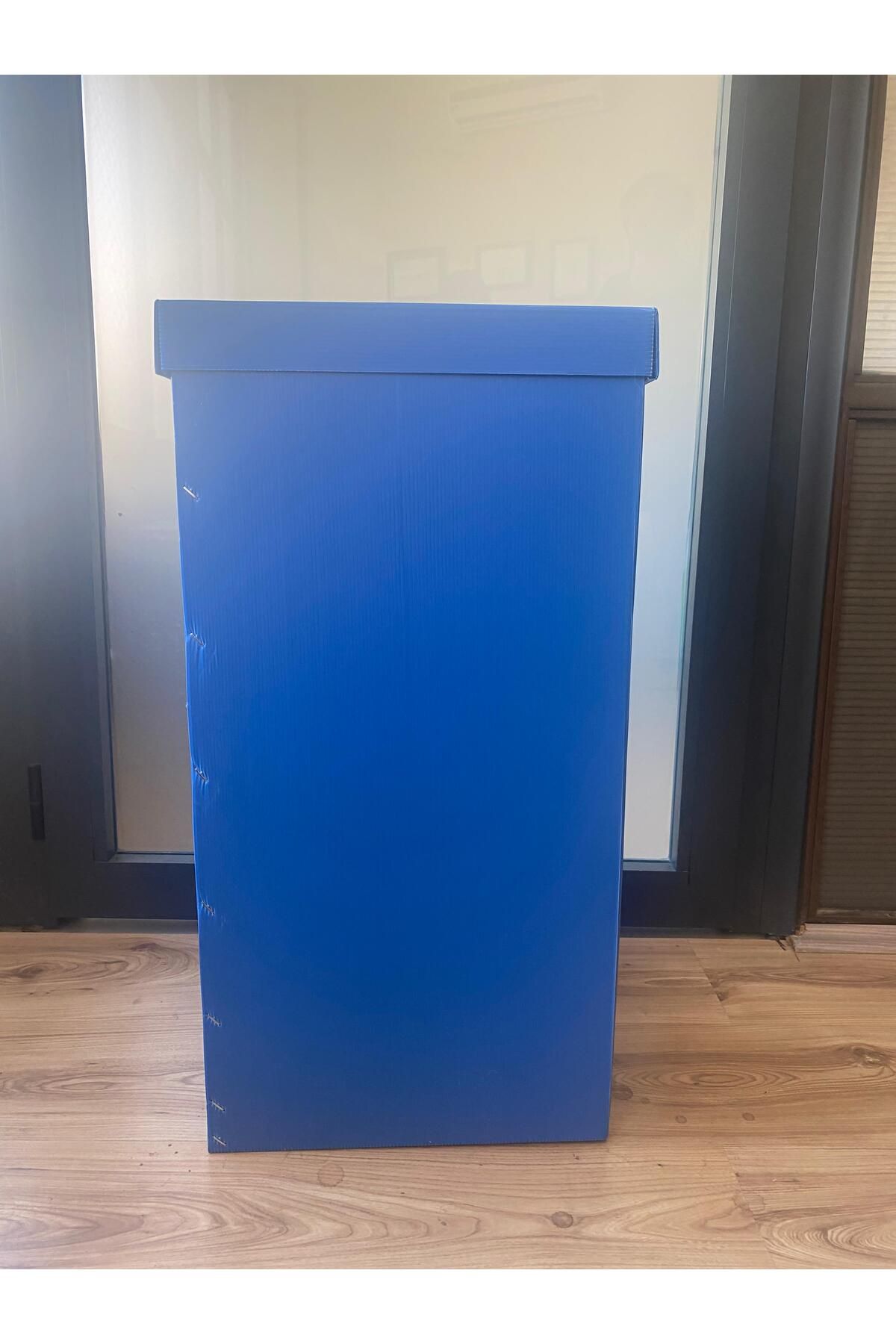 İzge İzge Sıfır Atık Kutusu Mavi 35 X 35 X 70