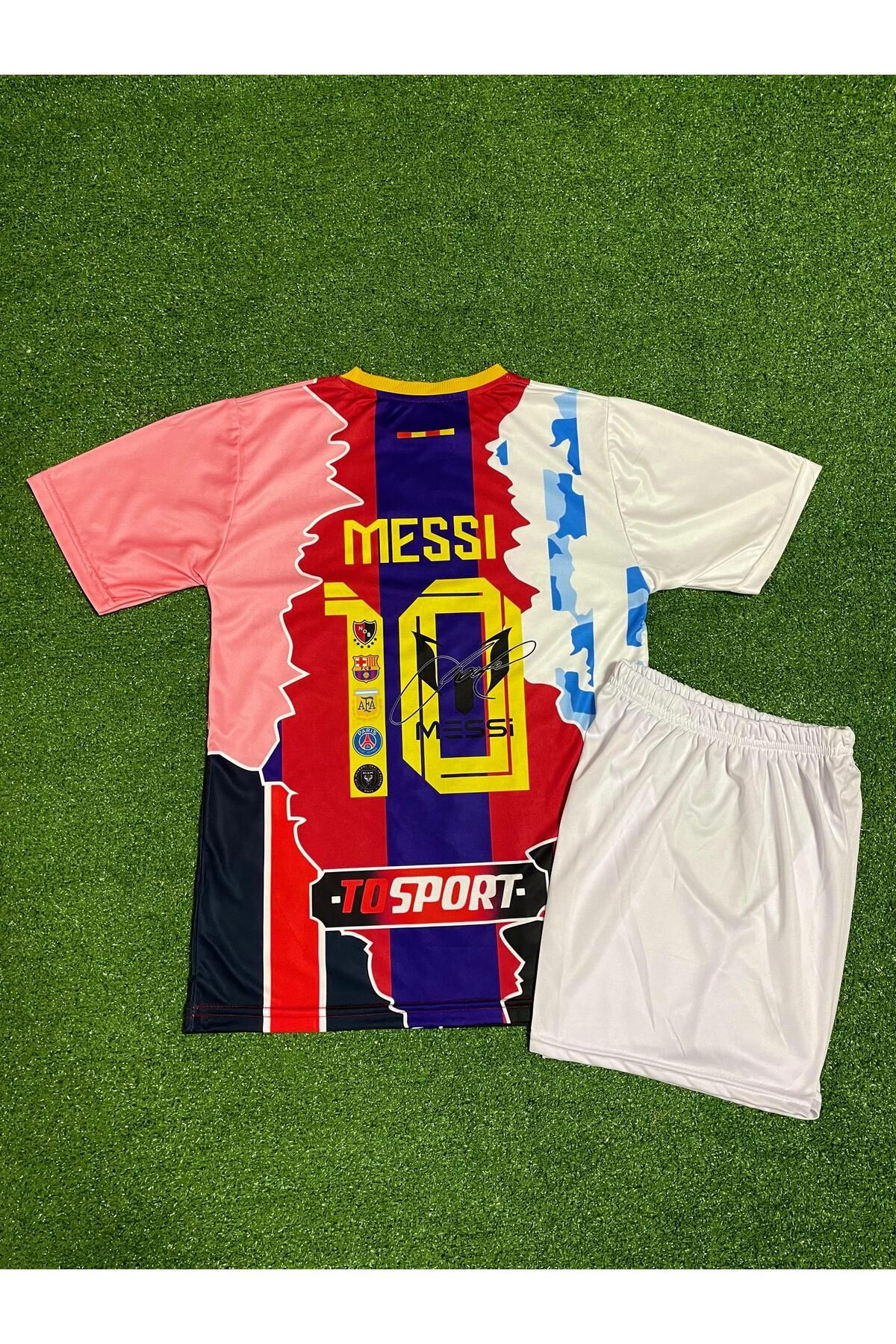 BARBITOS Lionel Messi Tüm Kulüpler Özel Konsept Çocuk Forması