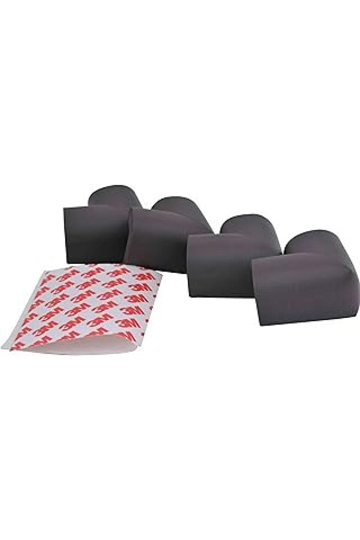 TBSProjects Miny Baby Unisex Kauçuk Jumbo Köşe Koruyucu, Kahverengi