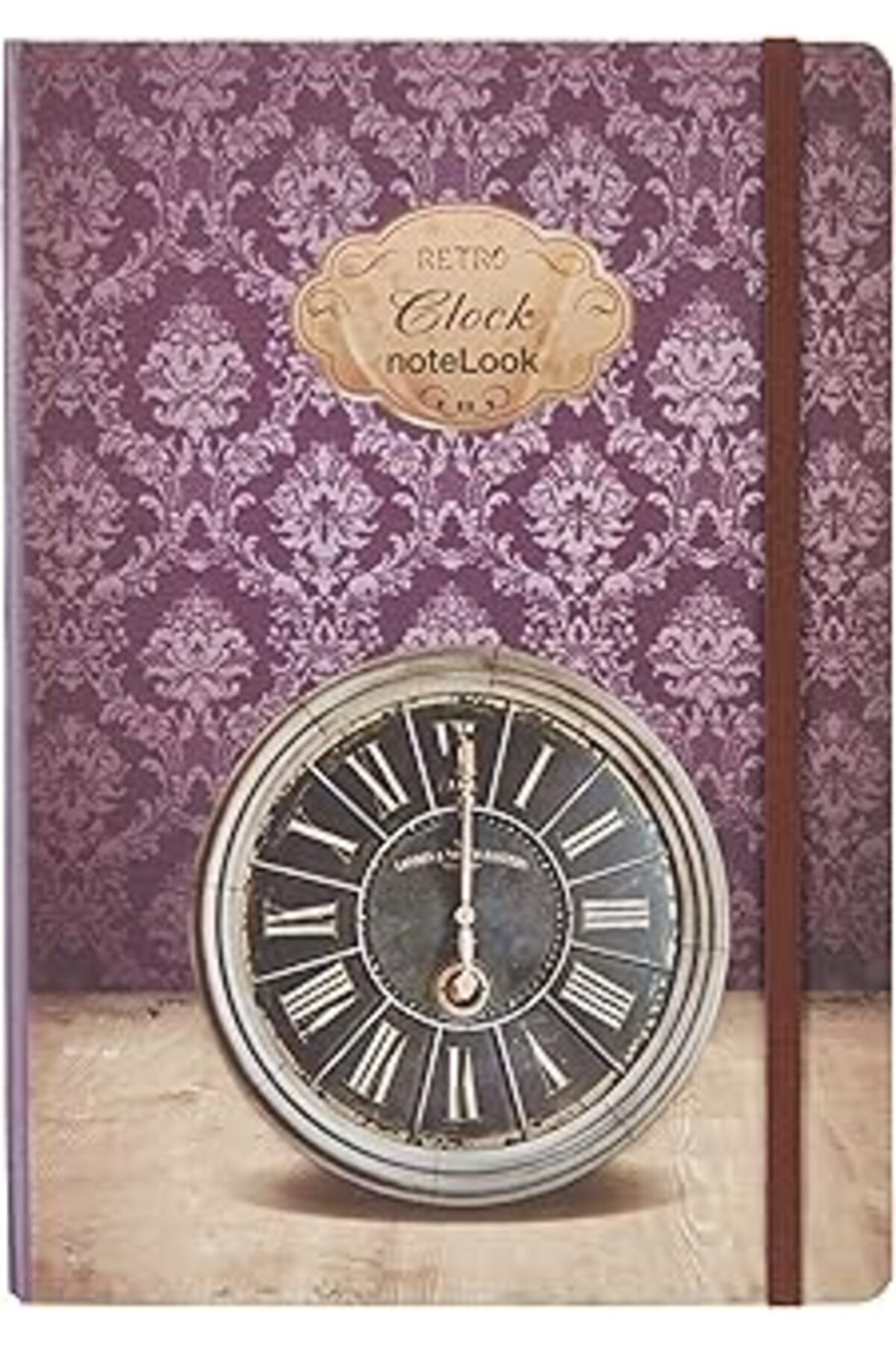 Pazarcan Notelook Scrikss Retro Çizgili Defter B5