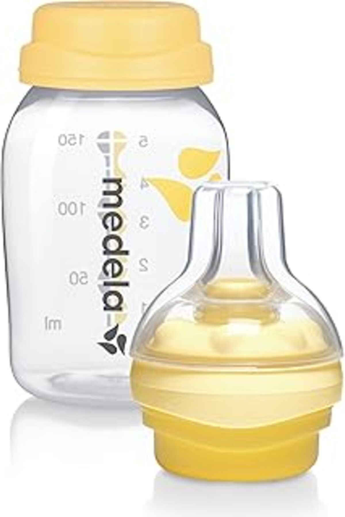 Qedii Medela Calma Bebek Biberonu 150 Ml - Bpa İçermez - Dondurucuya Ve Buzdolabına Uygun Emzikli Biberon