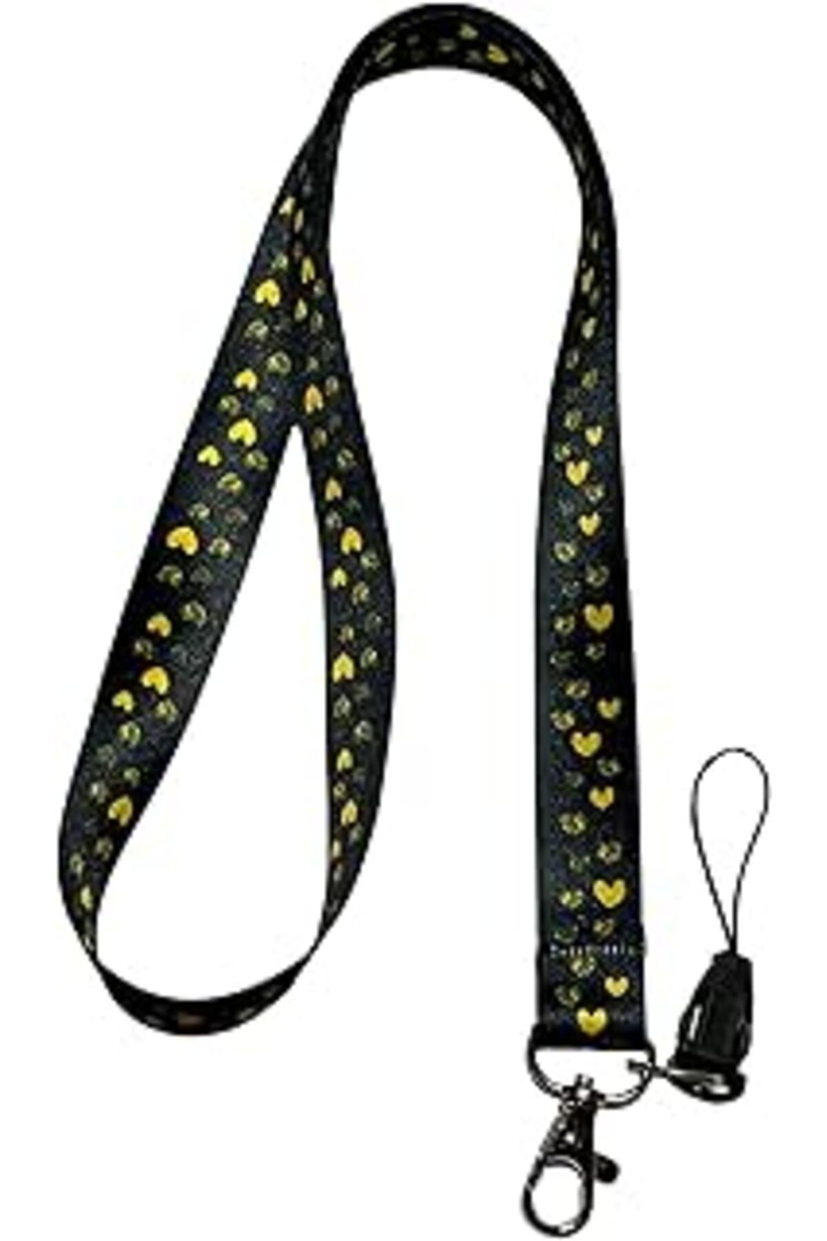 TBSProjects Stormistoretr Sevgililer Kalp Desenli Boyun Ipi Telefon Askısı Lanyard