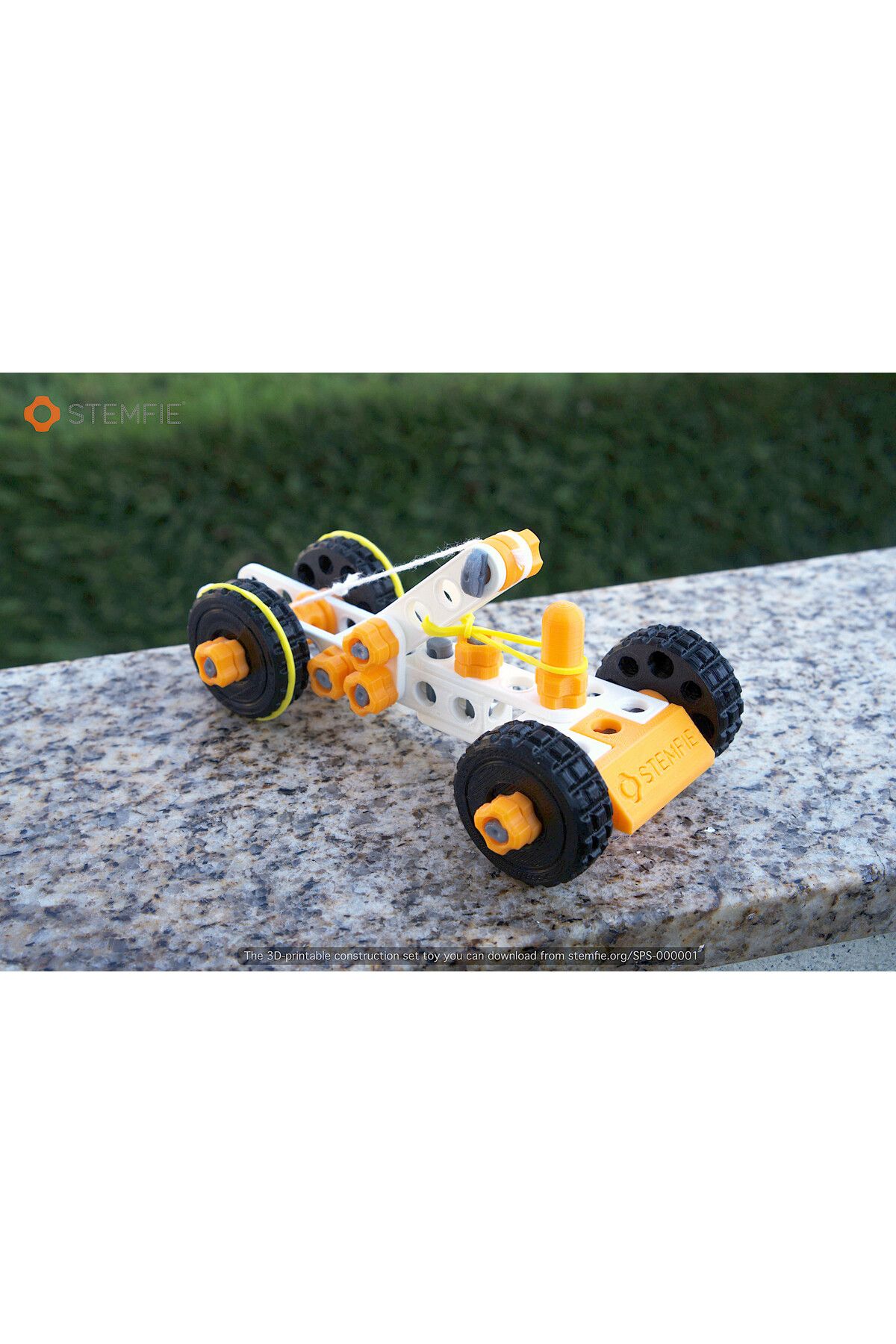 Vision Craft Stemfie lastik bant güdümlü araba