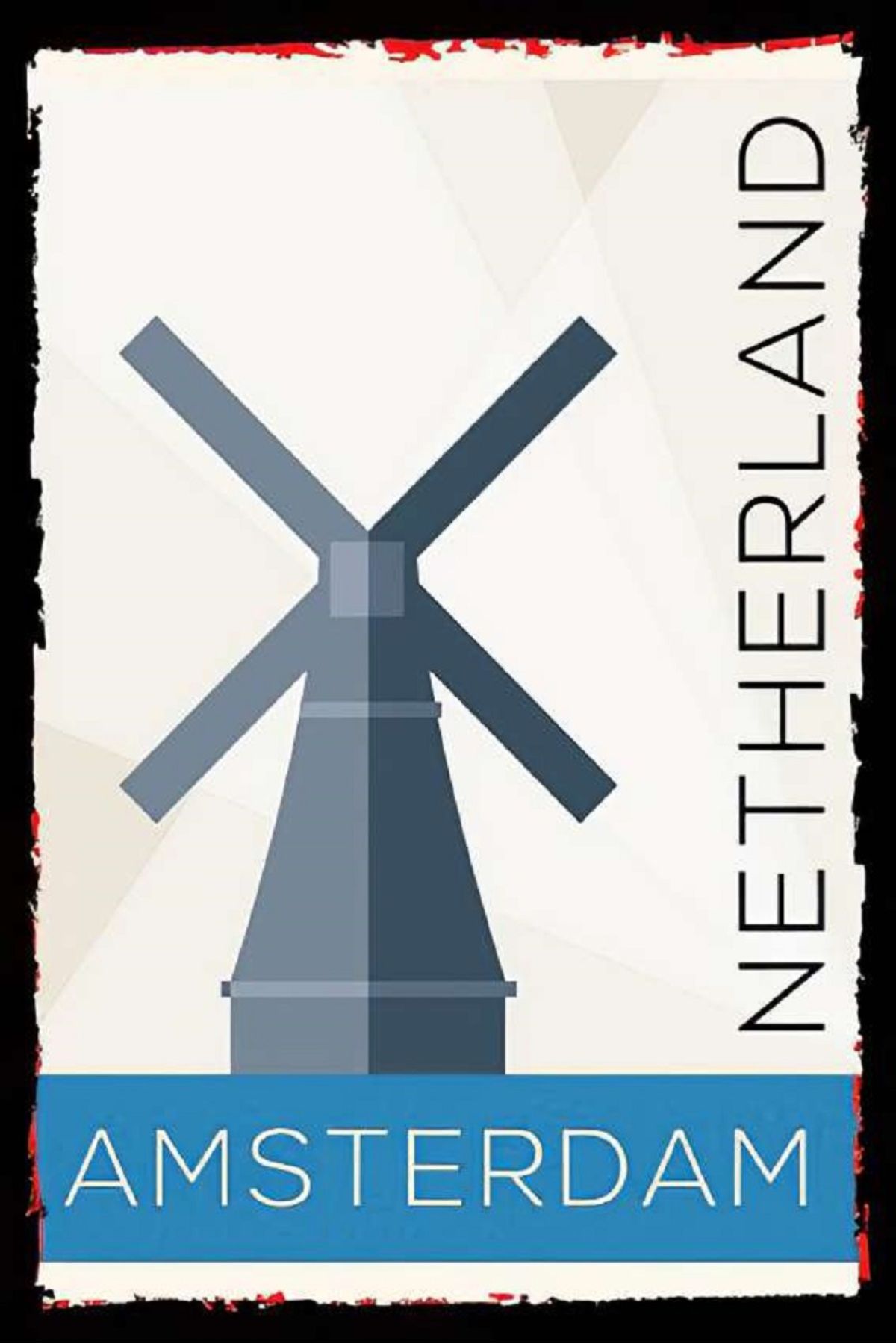 bertekdijital Bertek Dijital Retro Amsterdam Tablo