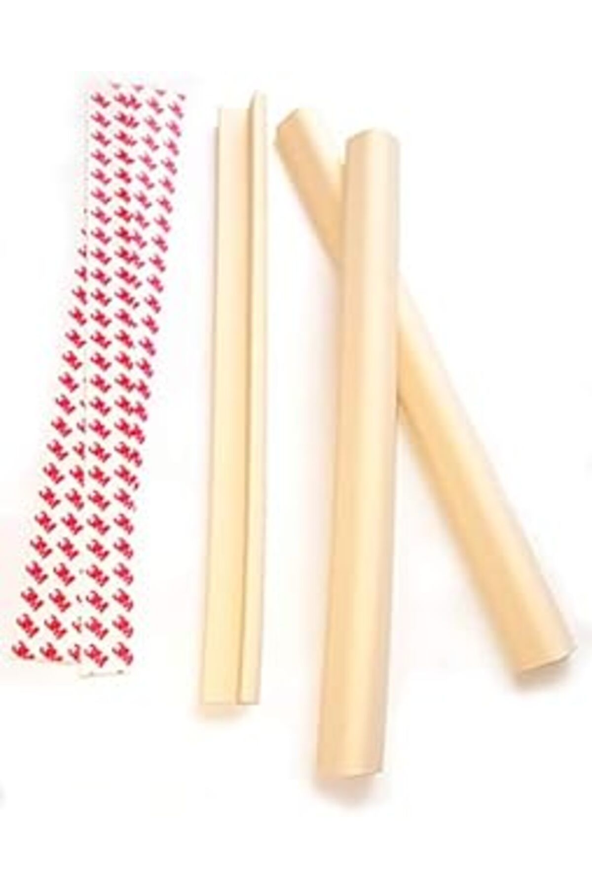TBSProjects Agubugu Baby Agu-057 Kauçuk Jumbo Kenar Koruyucu 120cm (40CM*3AD.), Beyaz