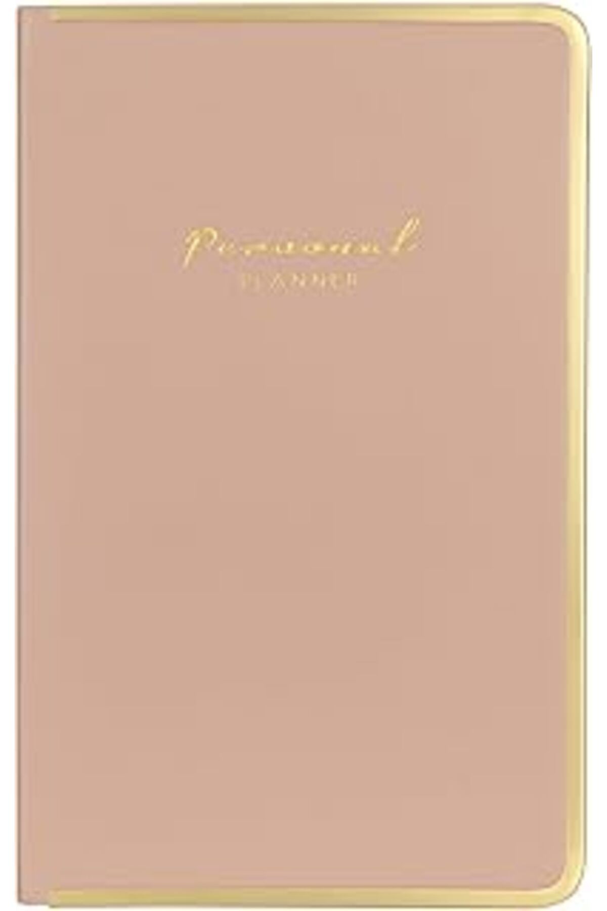 Pazarcan Victoria'S Journals Monaco Planlayıcı Defter (Vegan Deri, Pudra)