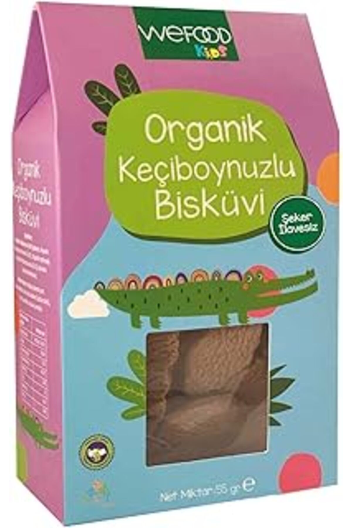 Qedii Wefood Kids Organik Keçiboynuzlu Bisküvi 55 Gr 8683347030439