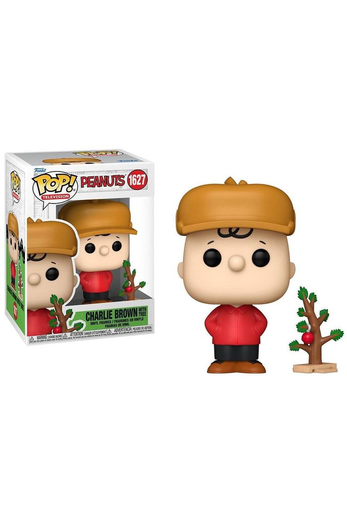 Funko Pop Figür Peanuts Charlie Brown with Tree No 1627