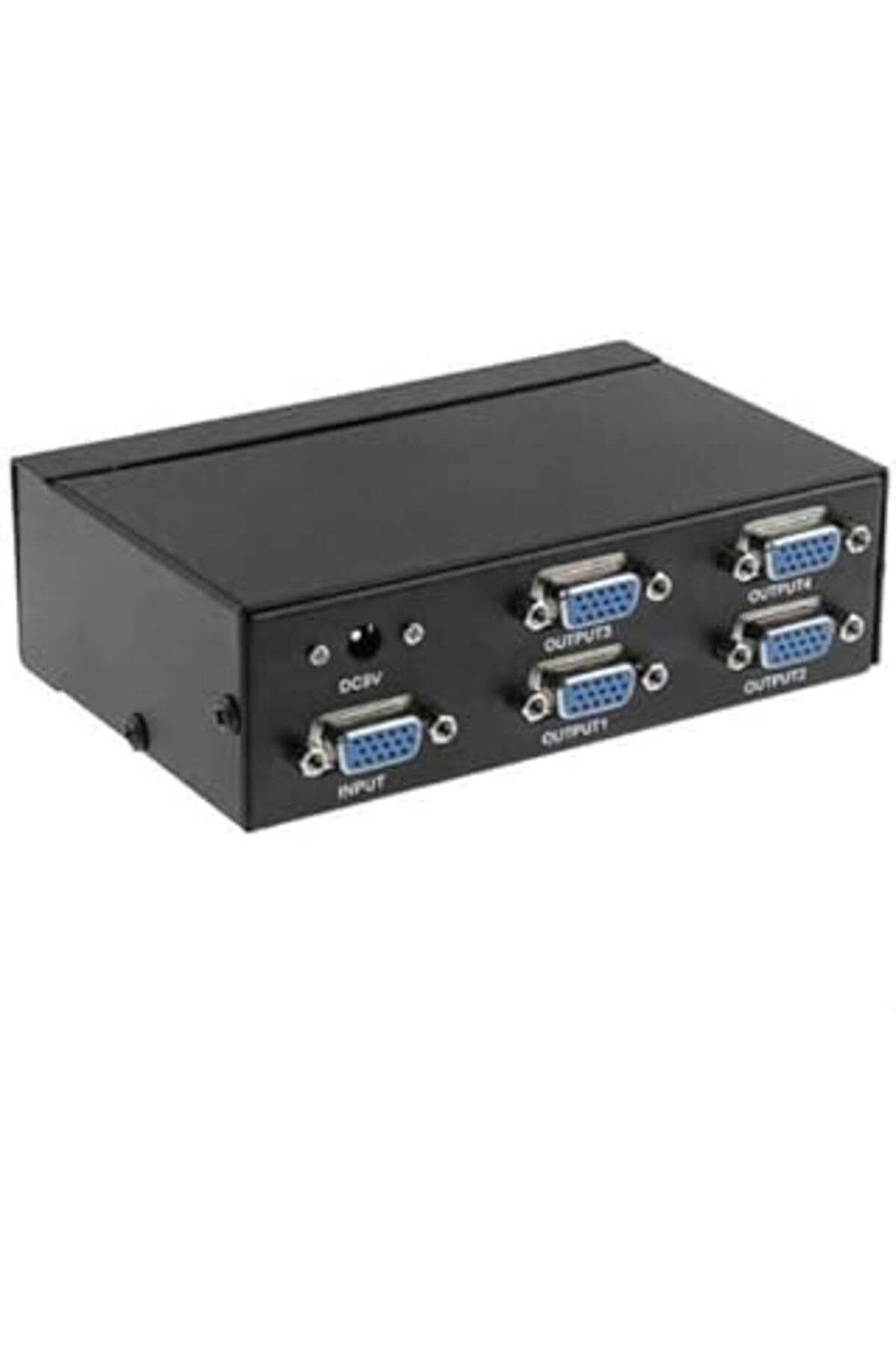 Pazarcan 4 Port Vga Splitter Vga Çoğaltıcı Vga 4 Vga Çoklayıcı 200Mhz
