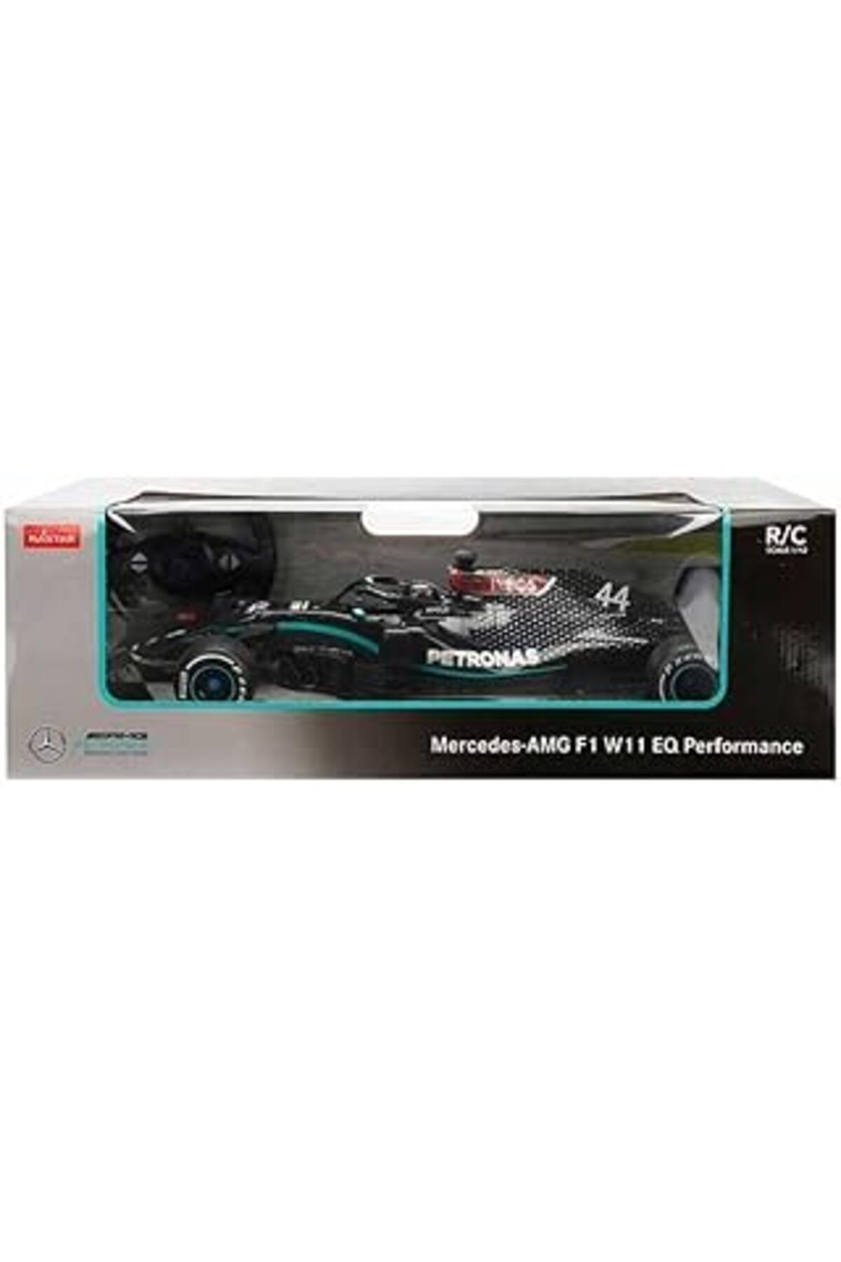 Pazarcan Rastar 1:12 Uzaktan Kumandalı Araba Mercedes Amg F1 W11 Eq Performance 2.4 Ghz Siyah