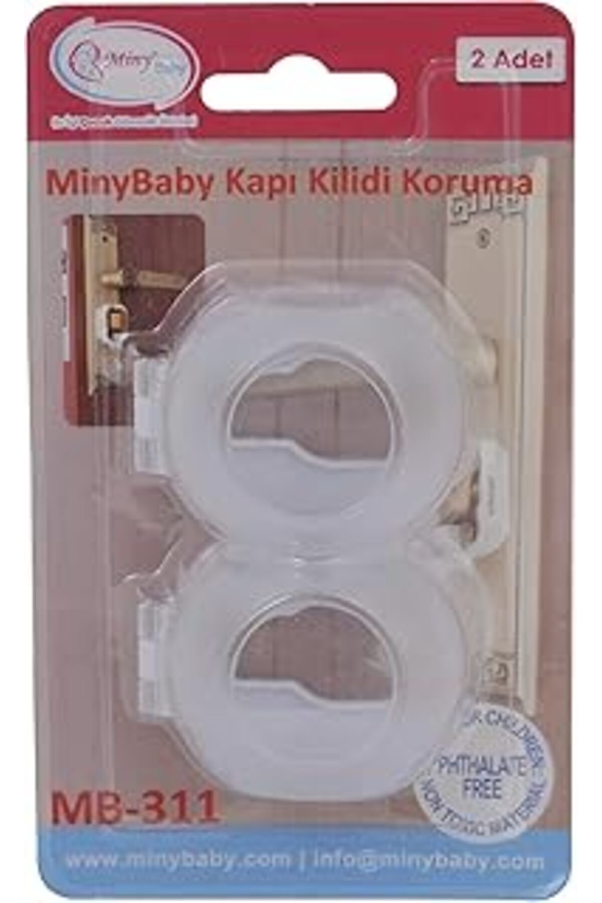 TBSProjects Miny Baby Mb311 Mandallı Barel Kilit (Beyaz)