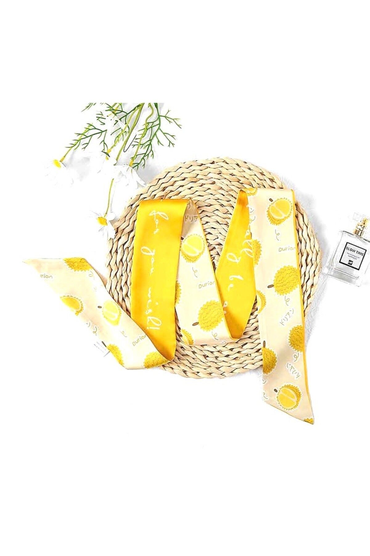 CHARMLUCKY RENKLİ DESENLİ FULAR