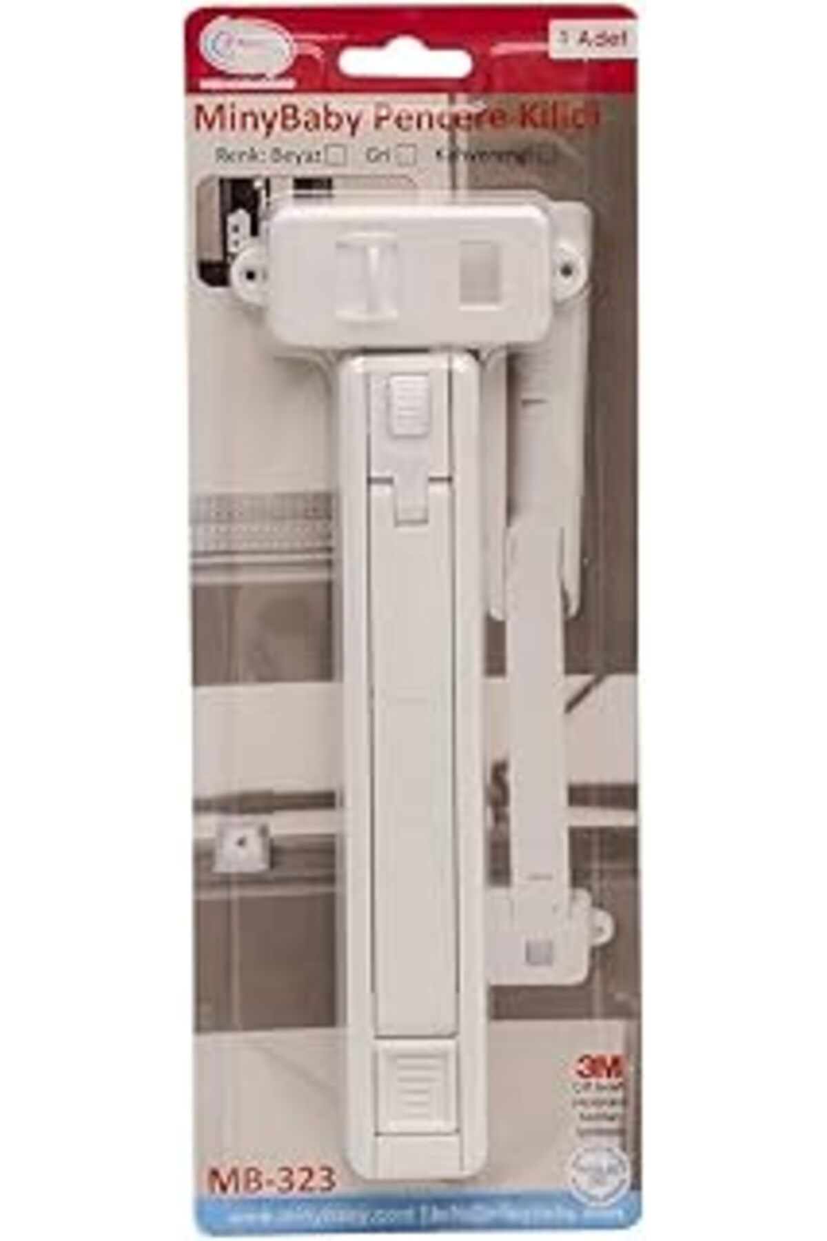 TBSProjects Miny Baby Mb-323 Pencere Kilidi (Beyaz)