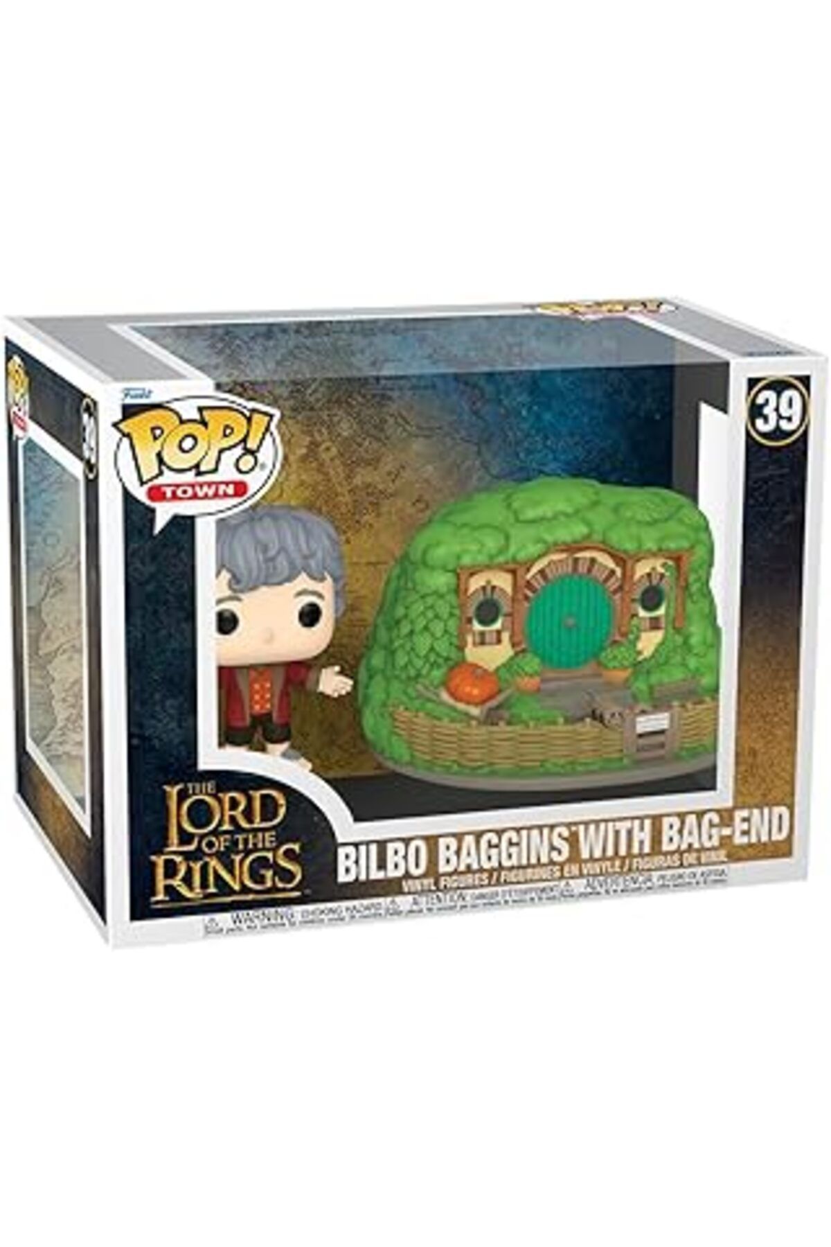 Qedii Funko Pop! Town: Yüzüklerin Efendisi - Bilbo Baggins Baggins