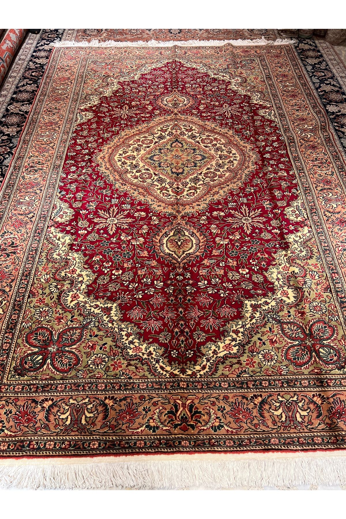 RD RAMAZAN DAĞ EL HALI SANATI El Dokuma Kayseri Hacılar Dokuması Birinci Sınıf Kalitesi Ebat 300x200
