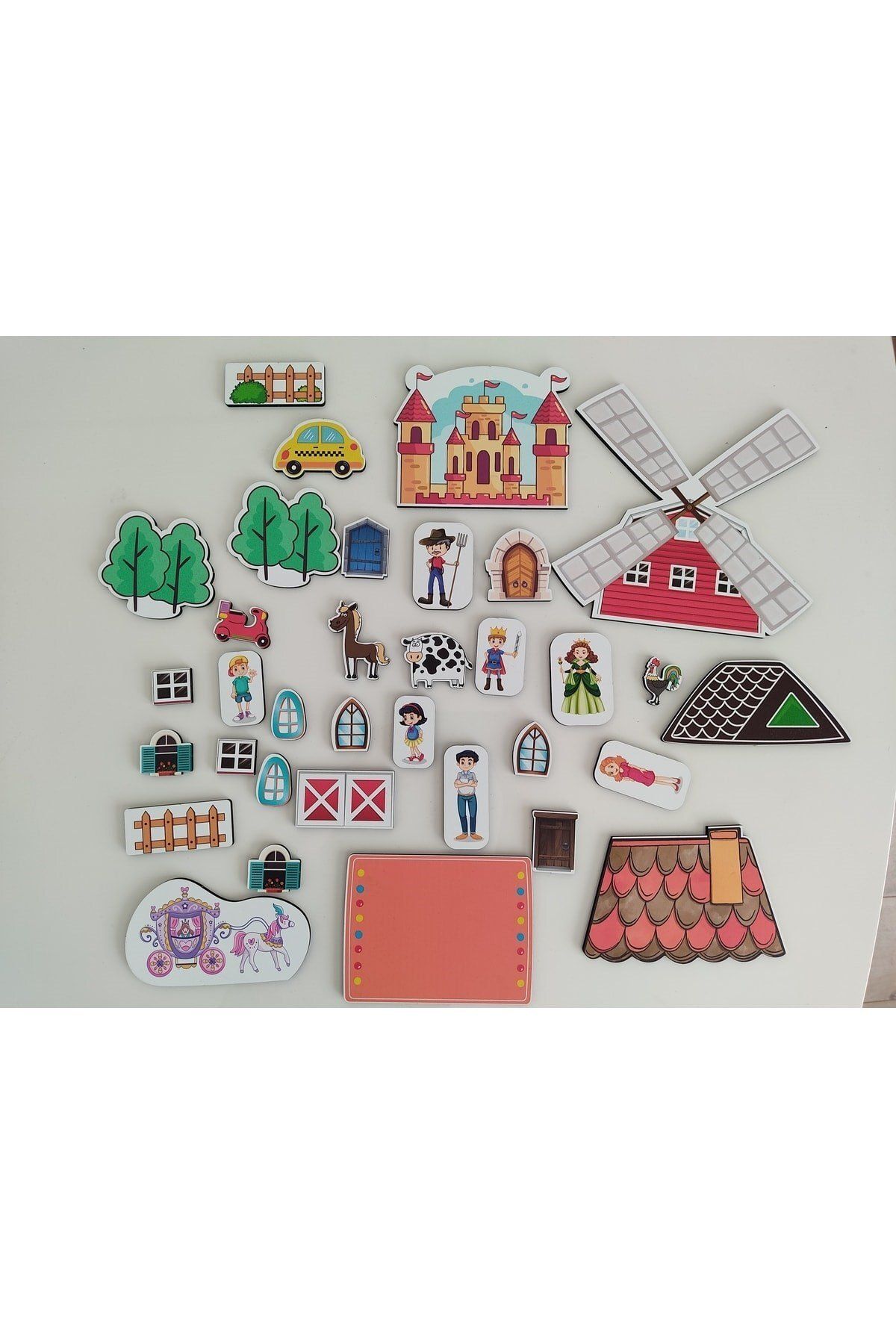 Emdief Home 35 Parça Ahşap Hayal Dünyam Puzzle