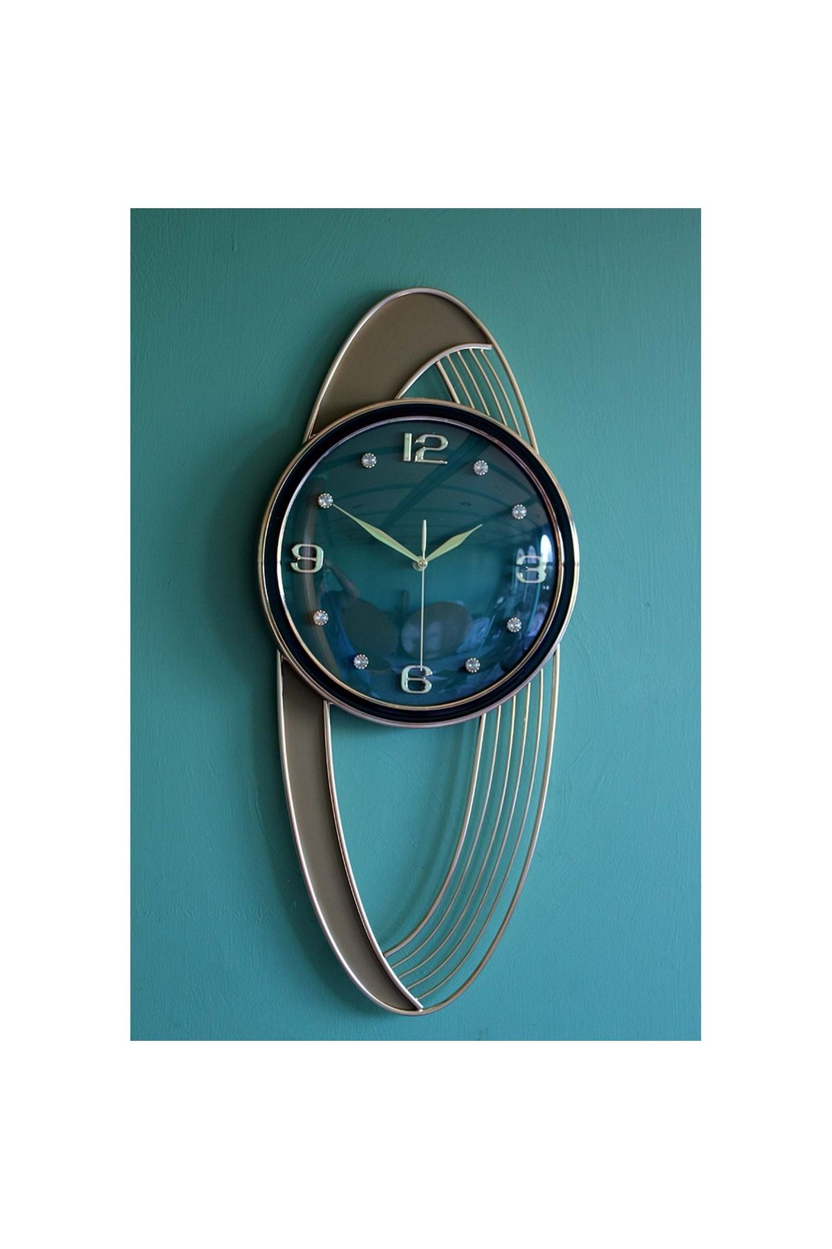 Store Metal Duvar Saati 69*30 Cm