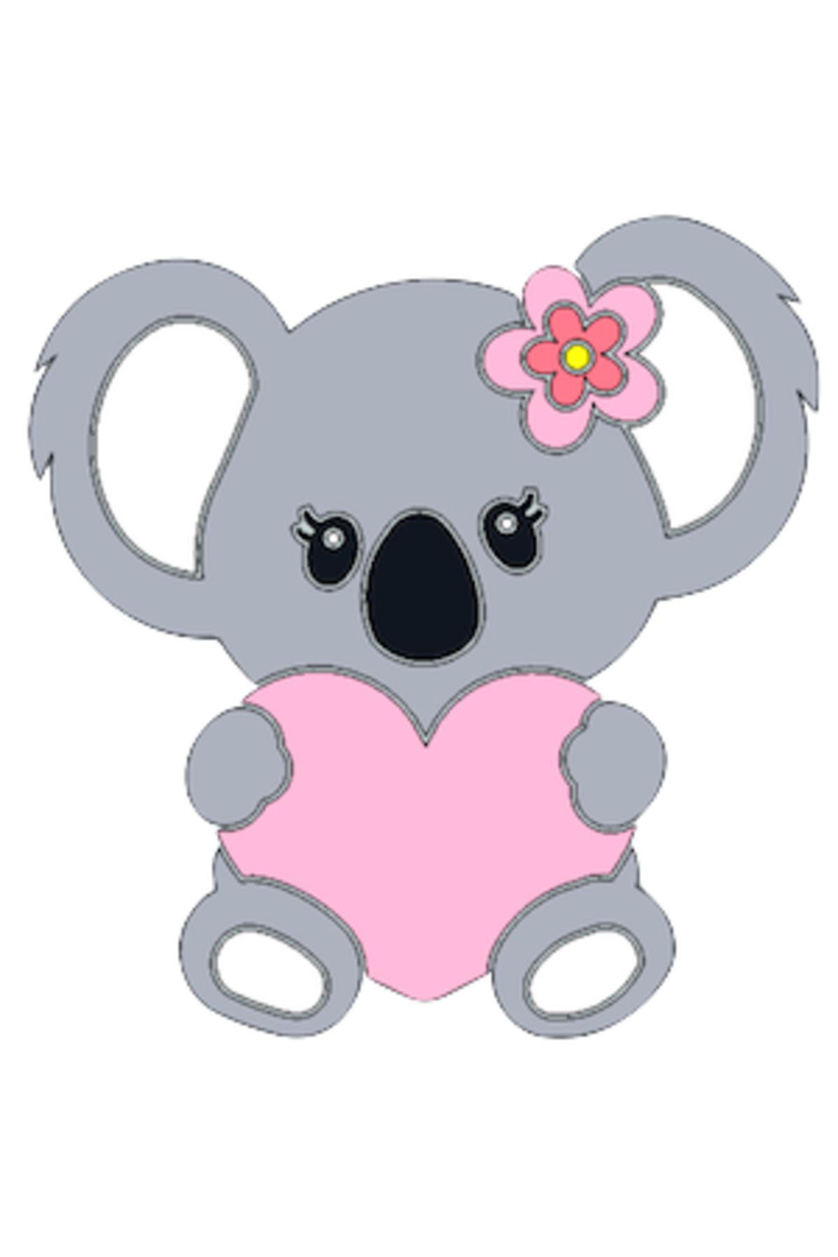 Vision Craft Rozet koala mıknatısı (3 Adet)