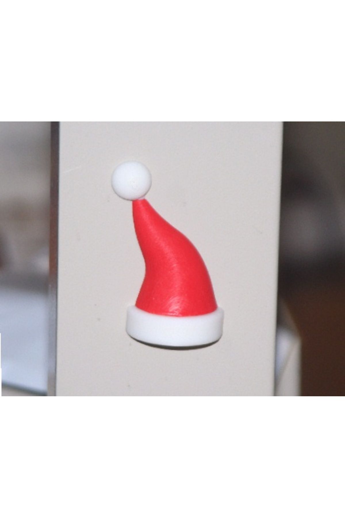 Vision Craft Santa Hat buzdolabı mıknatısı (3 Adet)