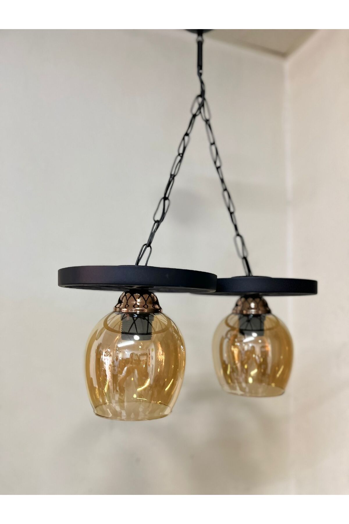 TIGEA Accessories TEL TEKERLEK MODEL MODERN ŞIK TASARIM SARKIT AVİZE