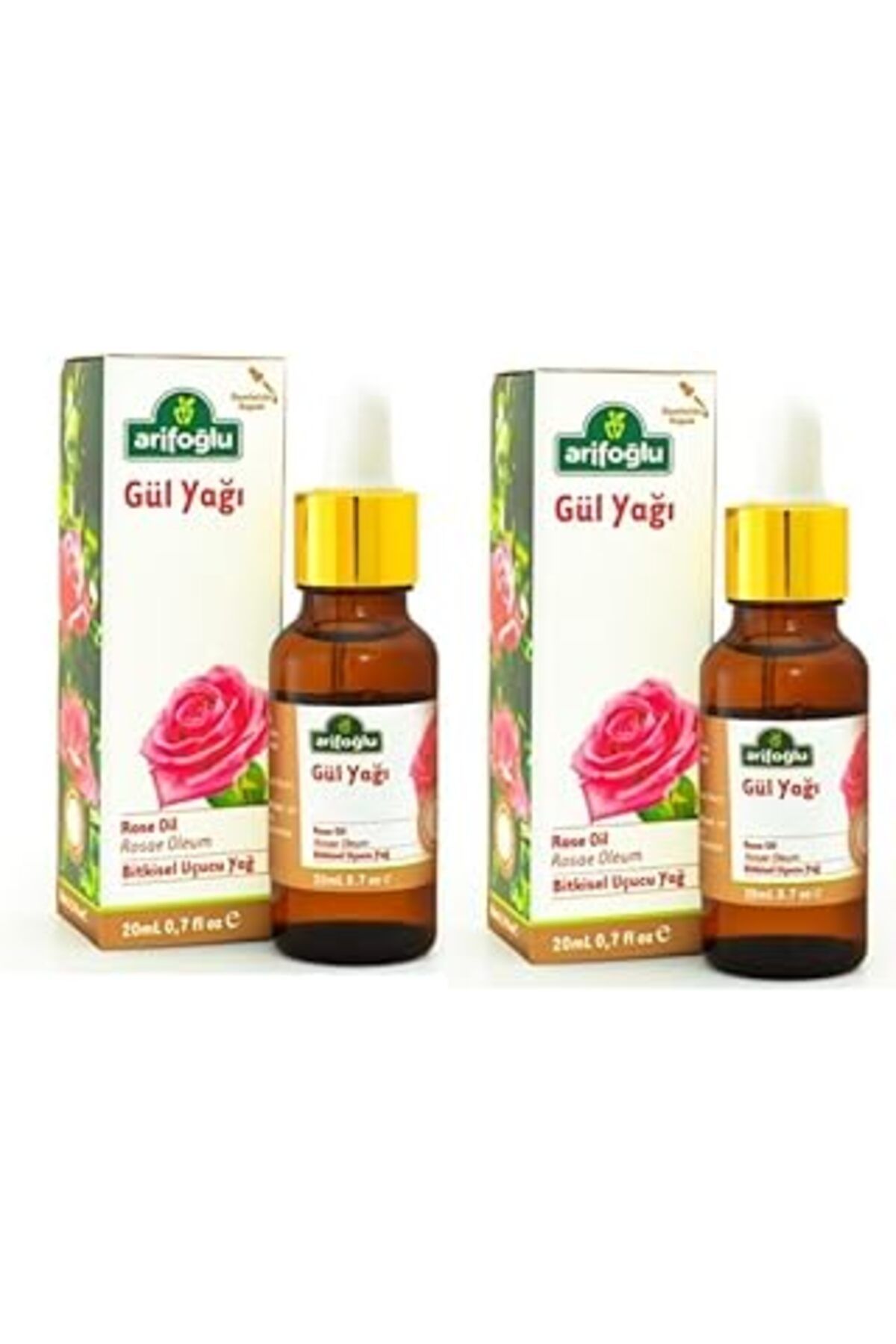 Pazarcan 2 Adet Gül Yağı 2 X 20 Ml.