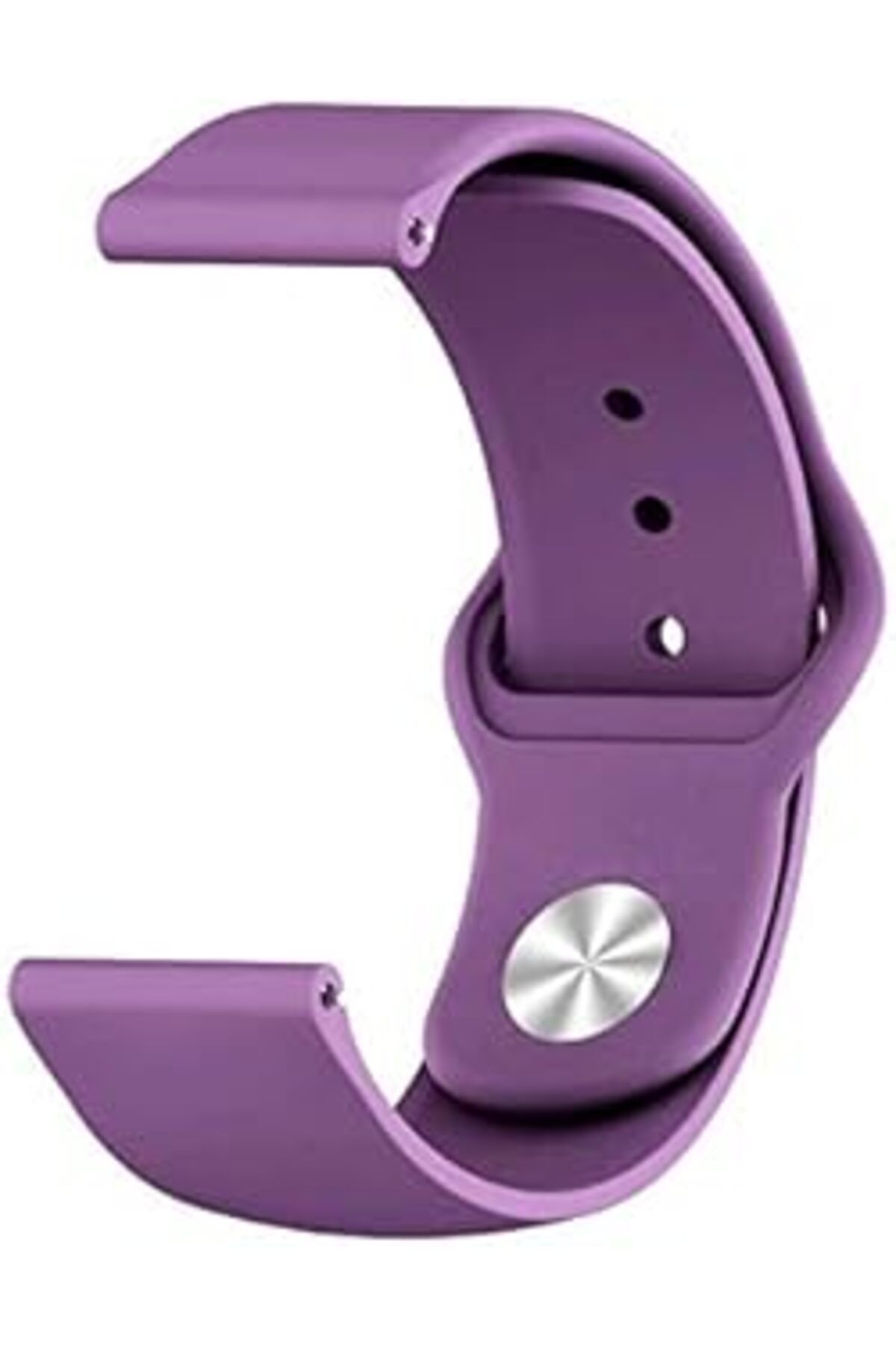 Pazarcan Amazfit Pace Kayış Termoplastik Kordon Newcord Mor