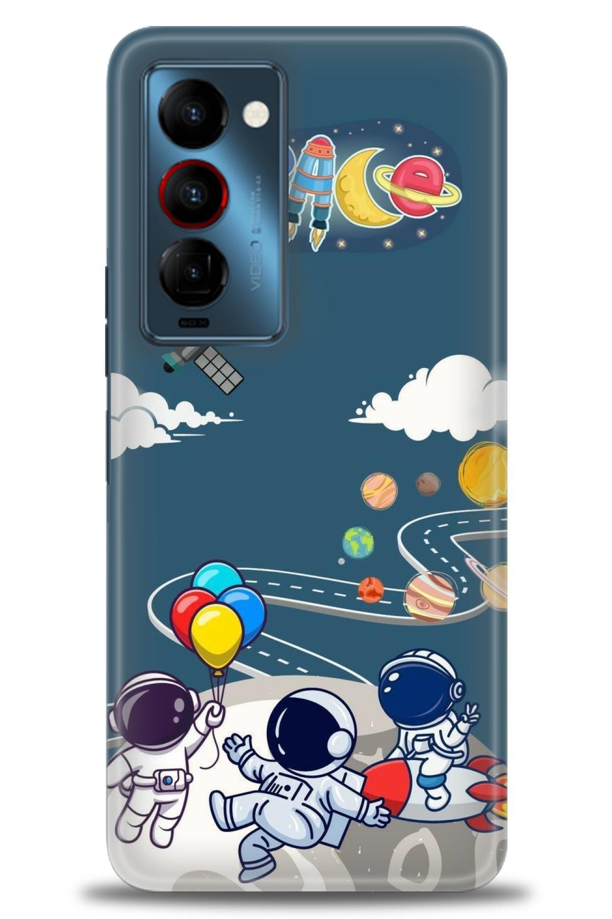 TECNO Camon 18 Premier (CH9n) Premier İle Uyumlu HD Baskılı Kılıf - Karışık Seri - 298